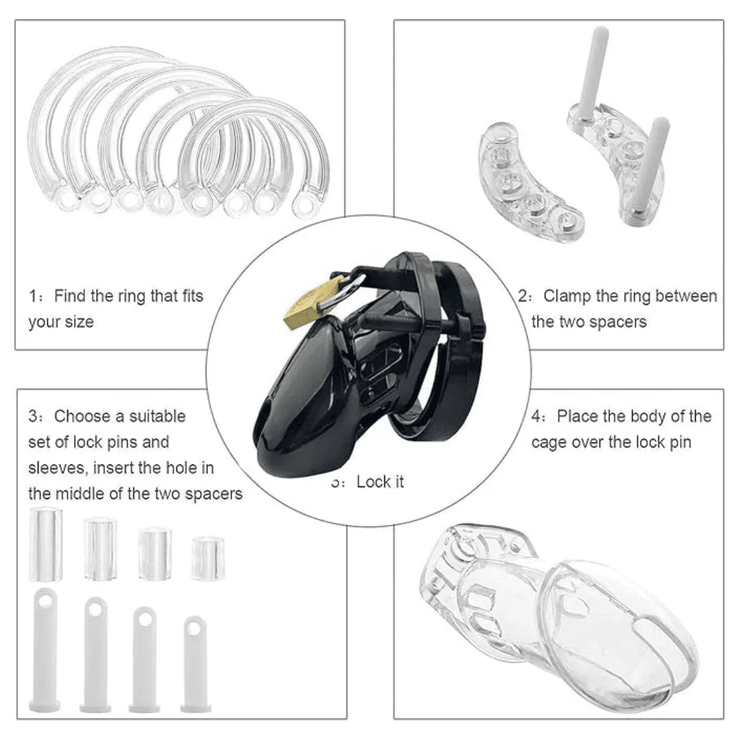 Chastity Plastic Cage Men - Image 2