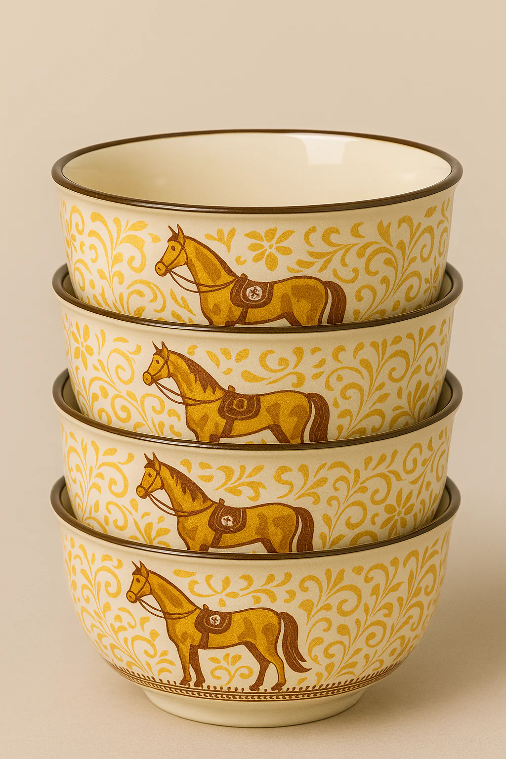 Chetak Ethnic Serving Bowl (300 ML) - Set Of Four - Image 2