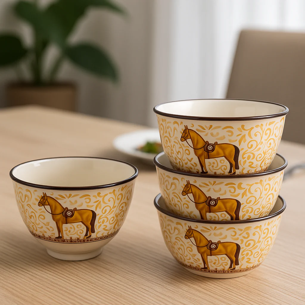 Chetak Ethnic Serving Bowl (300 ML) - Set Of Four - Image 4