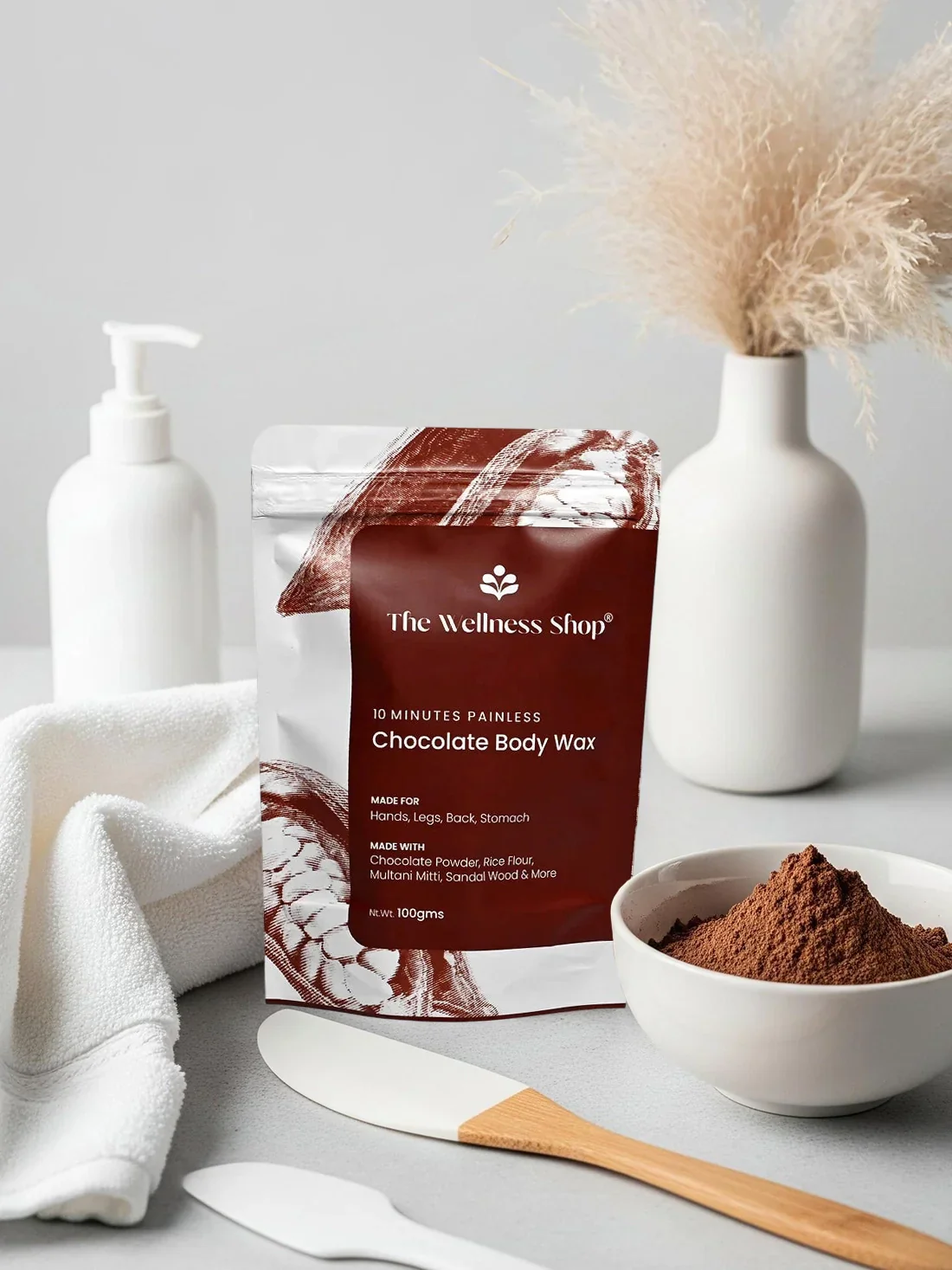 Chocolate Hair Removal Powder - 10 Minute Full Body Wax - Image 3