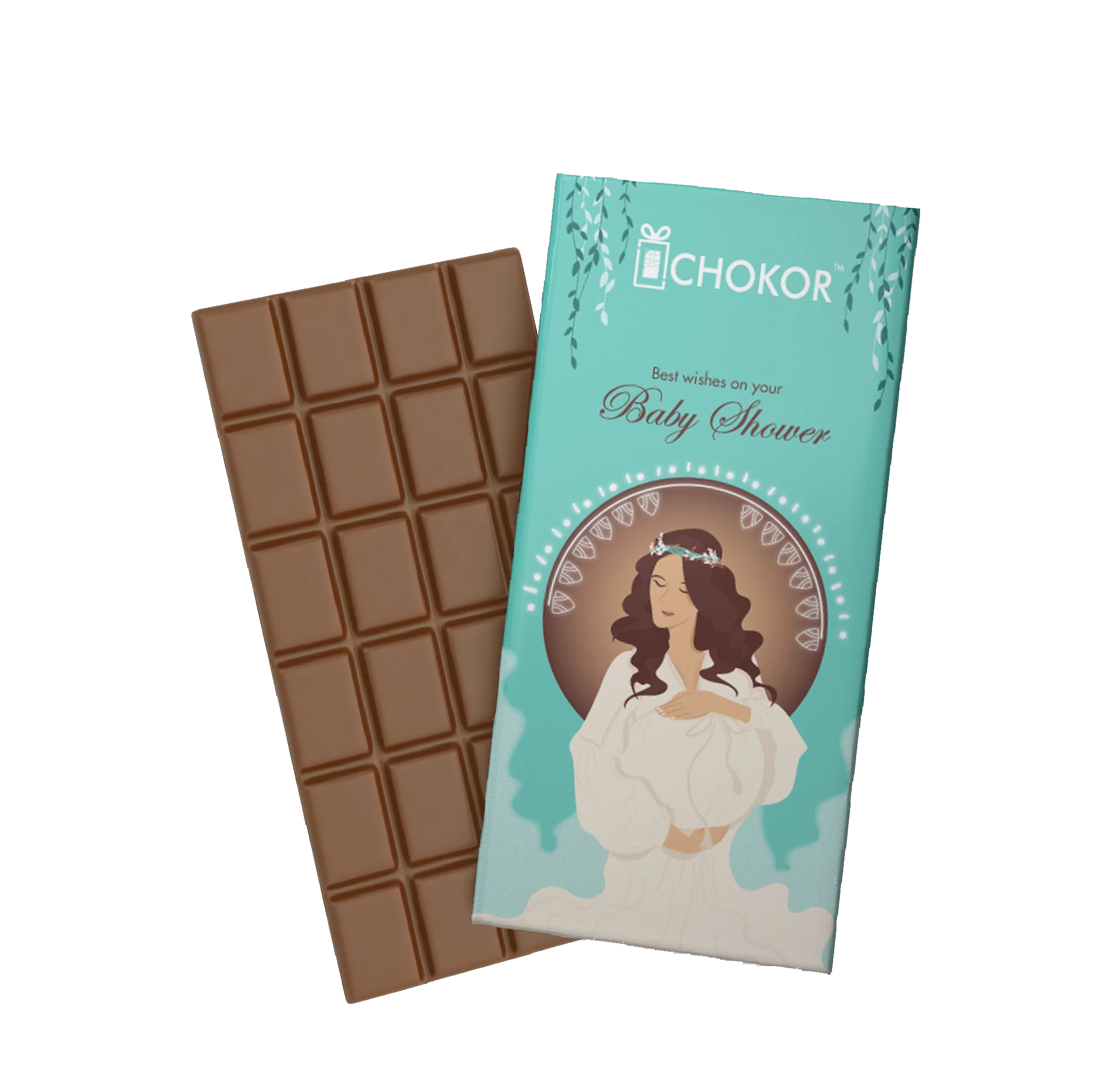CHOKOR Artisanal Baby Shower Chocolate Gift