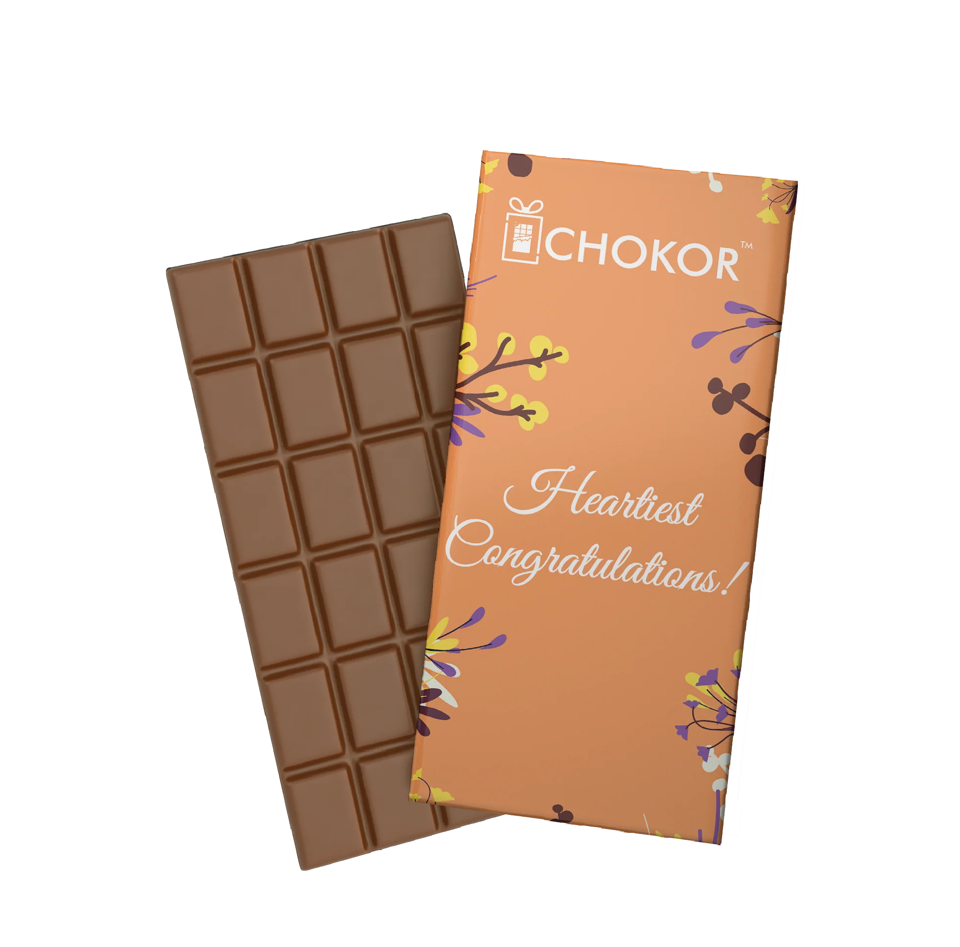 CHOKOR Artisanal Heartiest Congratulations Chocolate Gift