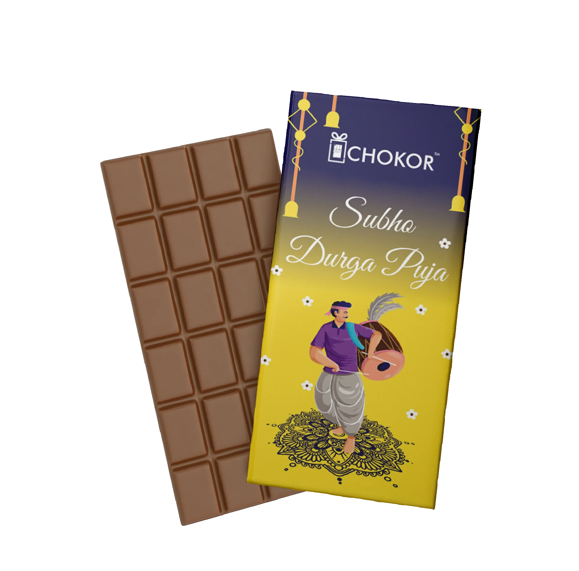 CHOKOR Artisanal Subho Durga Puja Chocolate Gift