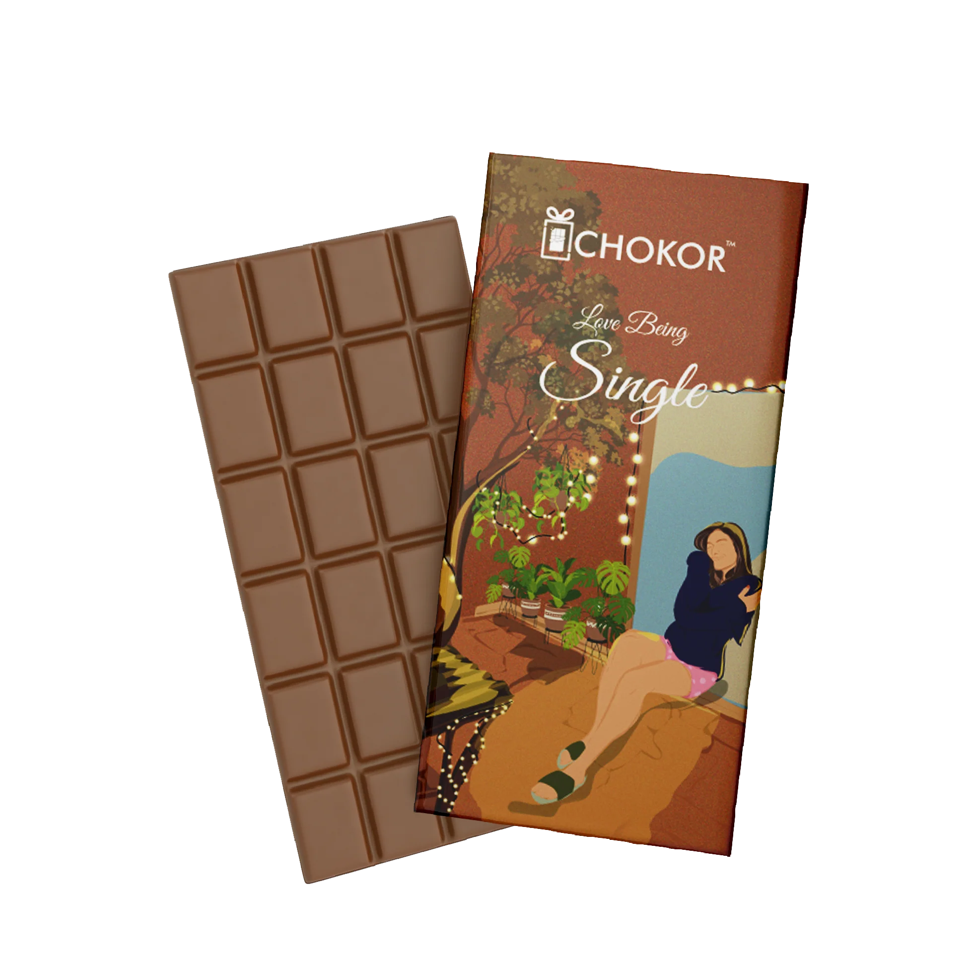 CHOKOR Being Single (Girl) Chocolate Gift