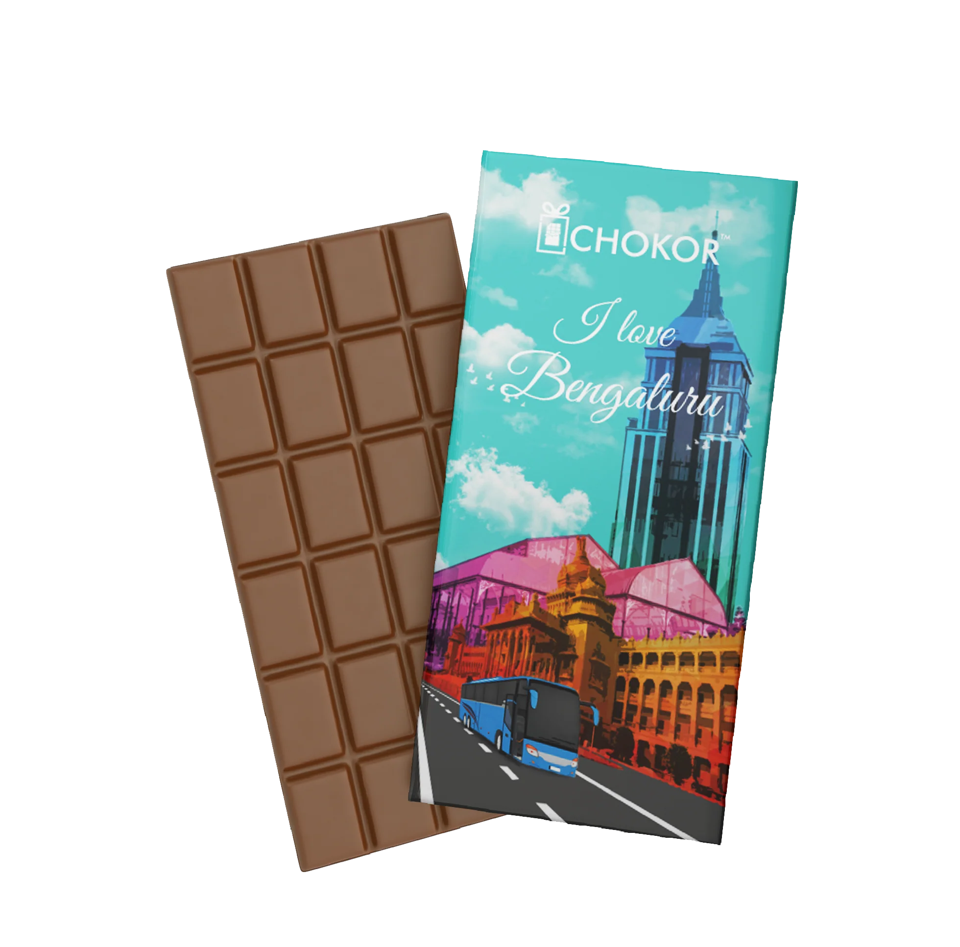 CHOKOR I Love Bengaluru Chocolate Gift
