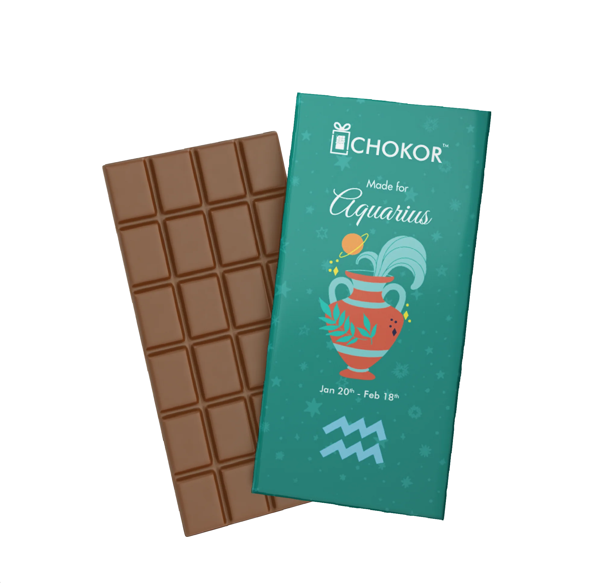 CHOKOR Made For Aquarius Chocolate Gift