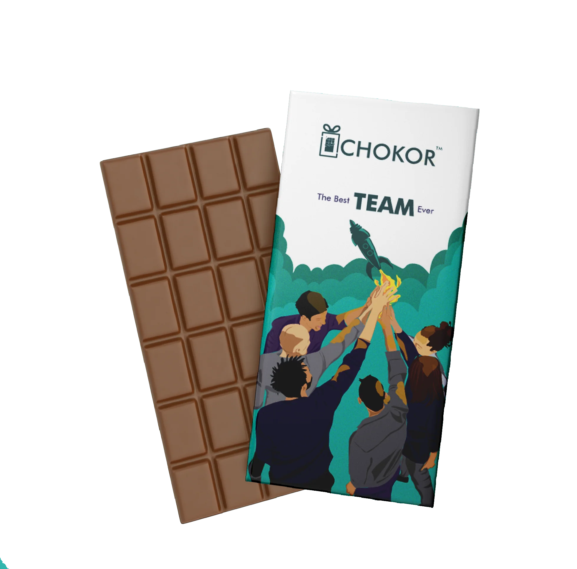 CHOKOR The Best Team Chocolate Gift