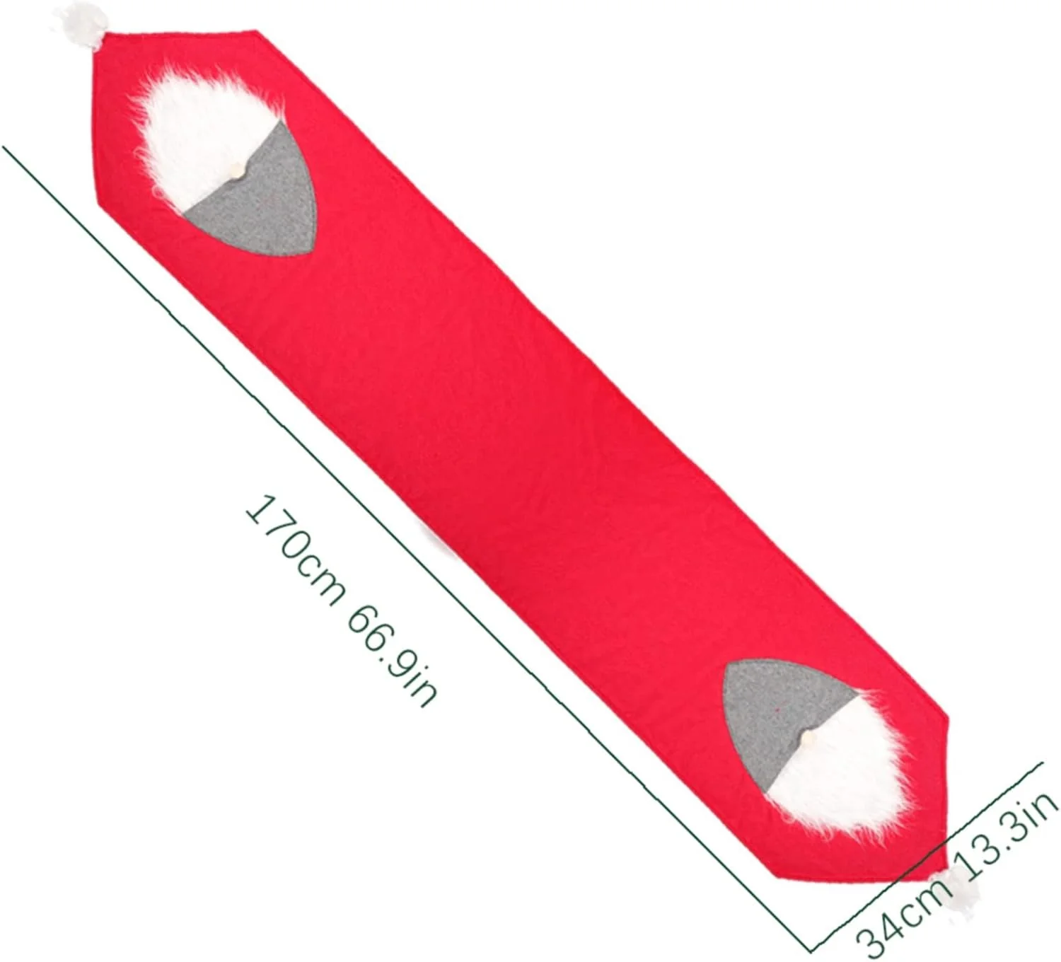 Christmas 3D Santa Claus Table Runner - Image 6