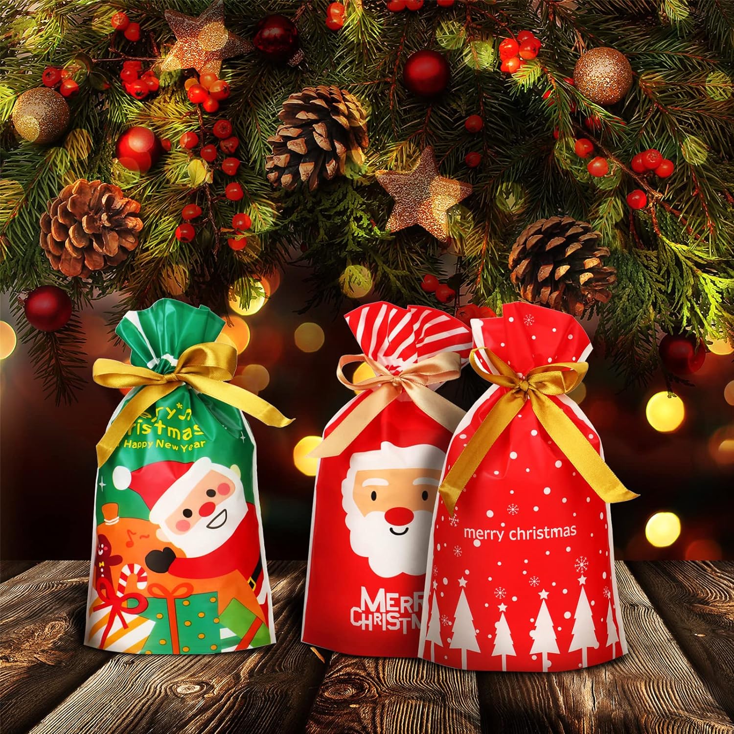 Christmas Candy Gift Cookie Bags - Image 7