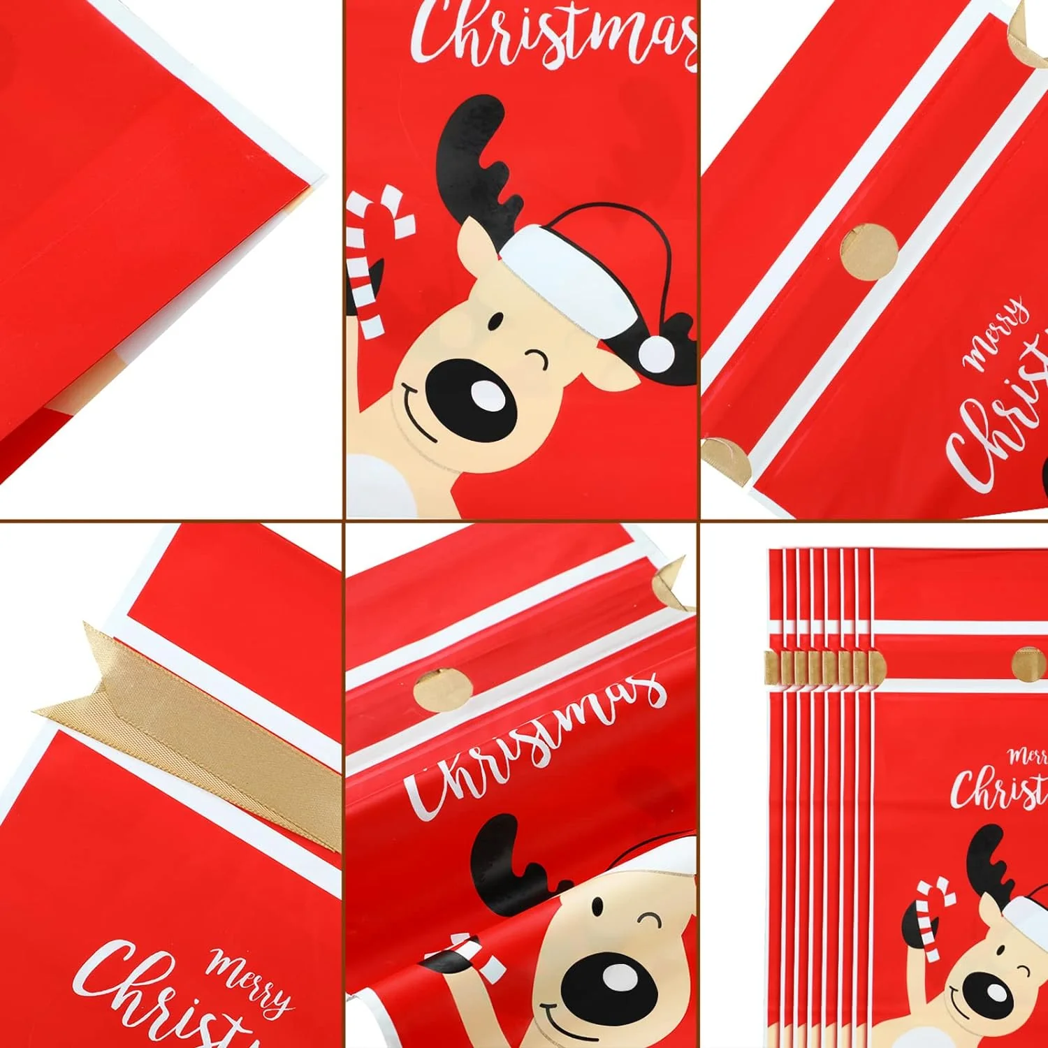 Christmas Candy Gift Cookie Bags - Image 9