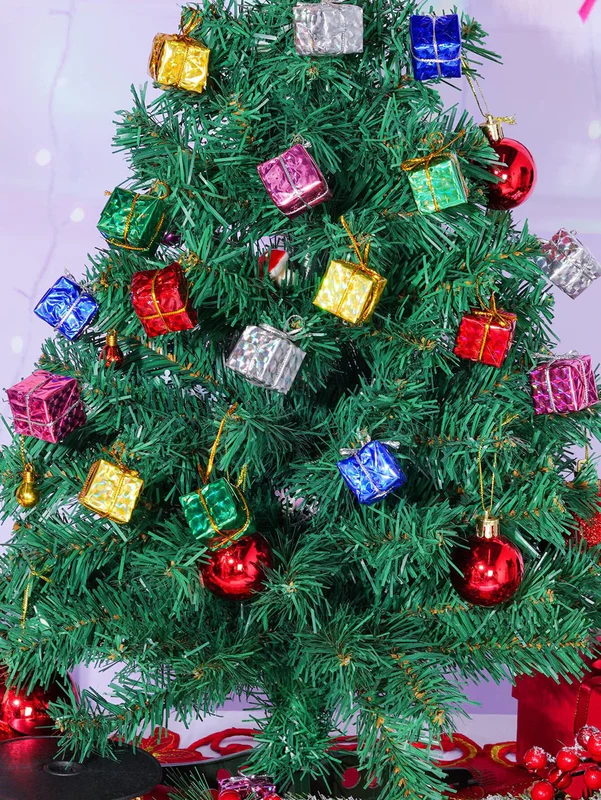 Christmas Gift Box Porcelain Surprise Hanging Decoration Ornament (Pack of 6) - Image 3