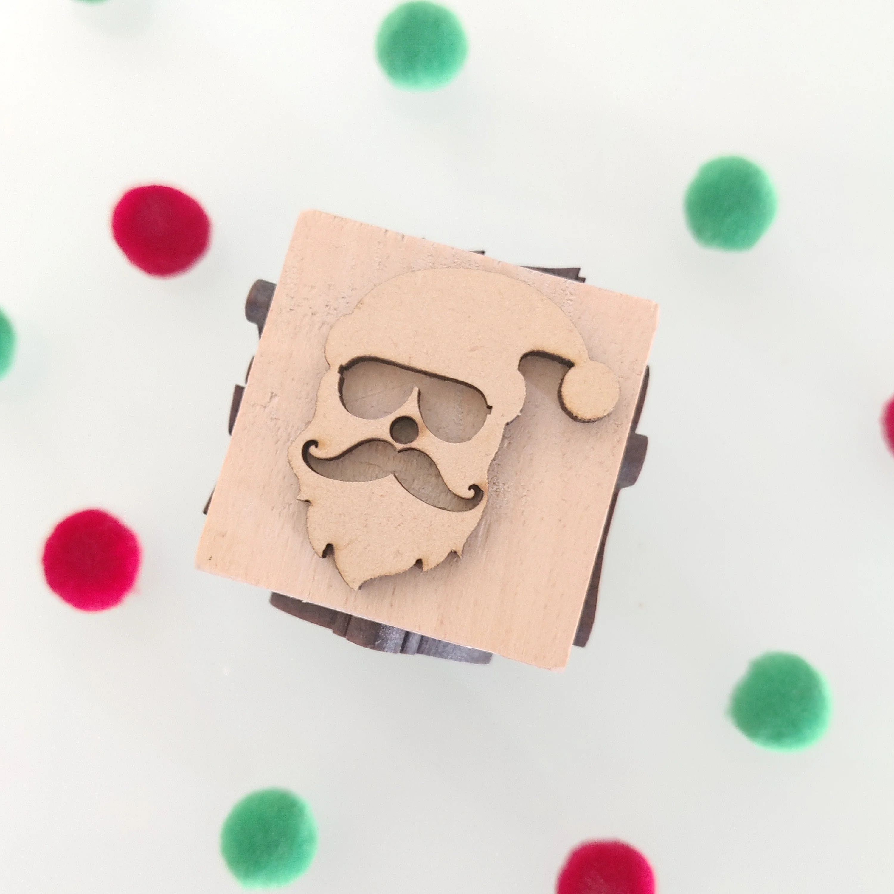 Christmas Play Dough Stamp Cube (One Set of Cube) - Image 2