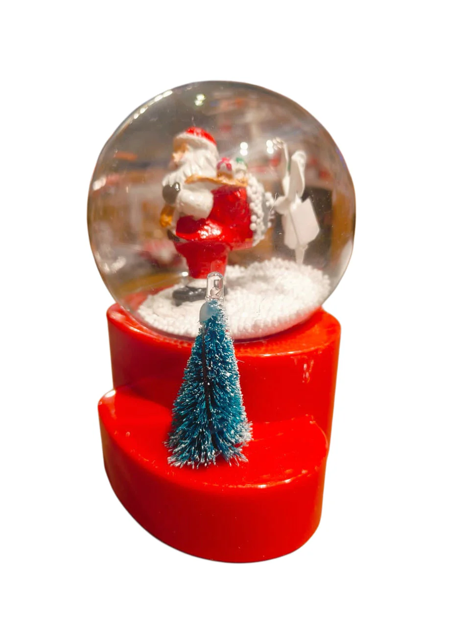 Christmas Snow Globe Musical Light Tabletop Xmas decorations - Image 6