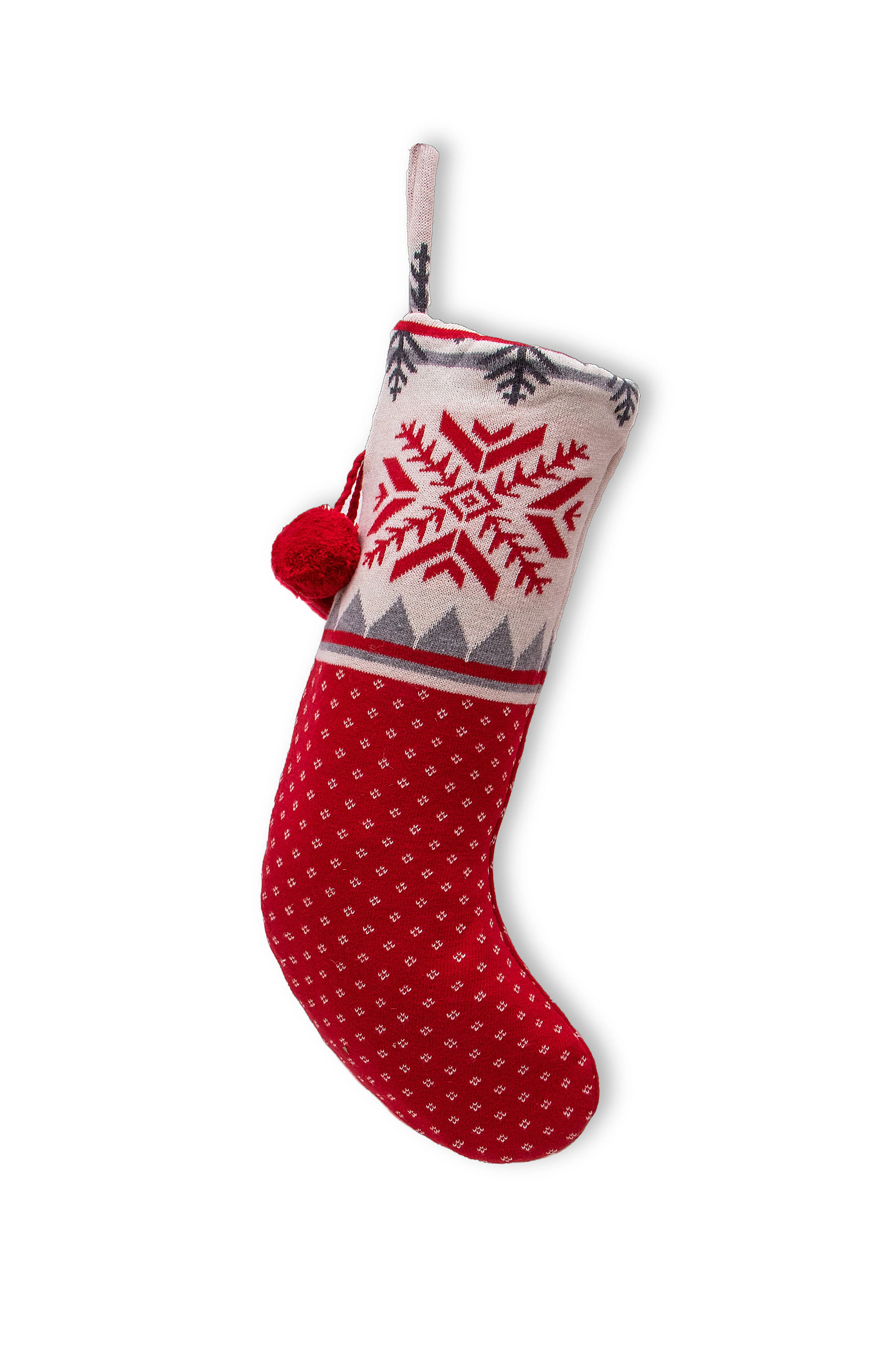 Christmas Theme Knitted Stocking - Image 3