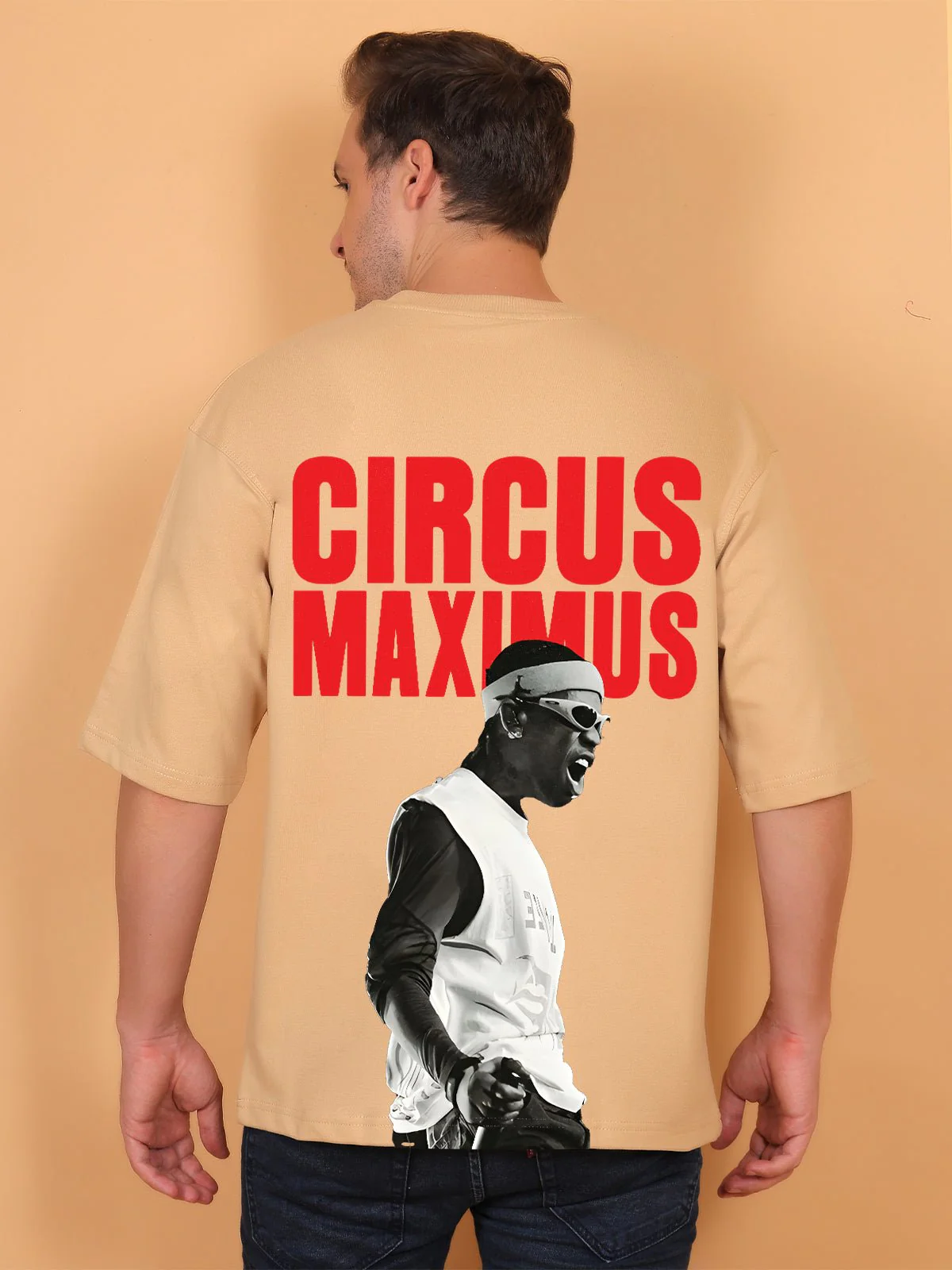 Circus Maximus Travis Concert Oversize T-Shirt - Image 5