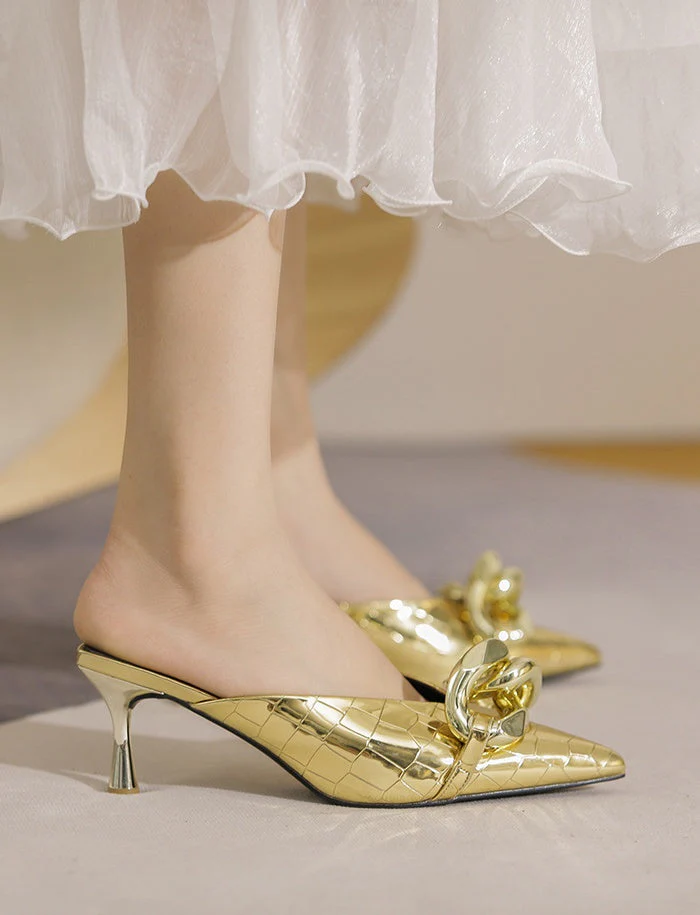 Claire Infinity Mules - Image 3