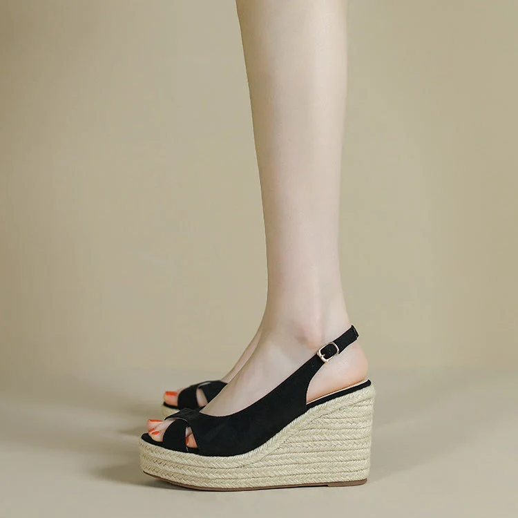 Clara Wedge Heels - Image 5