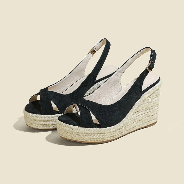 Clara Wedge Heels - Image 7