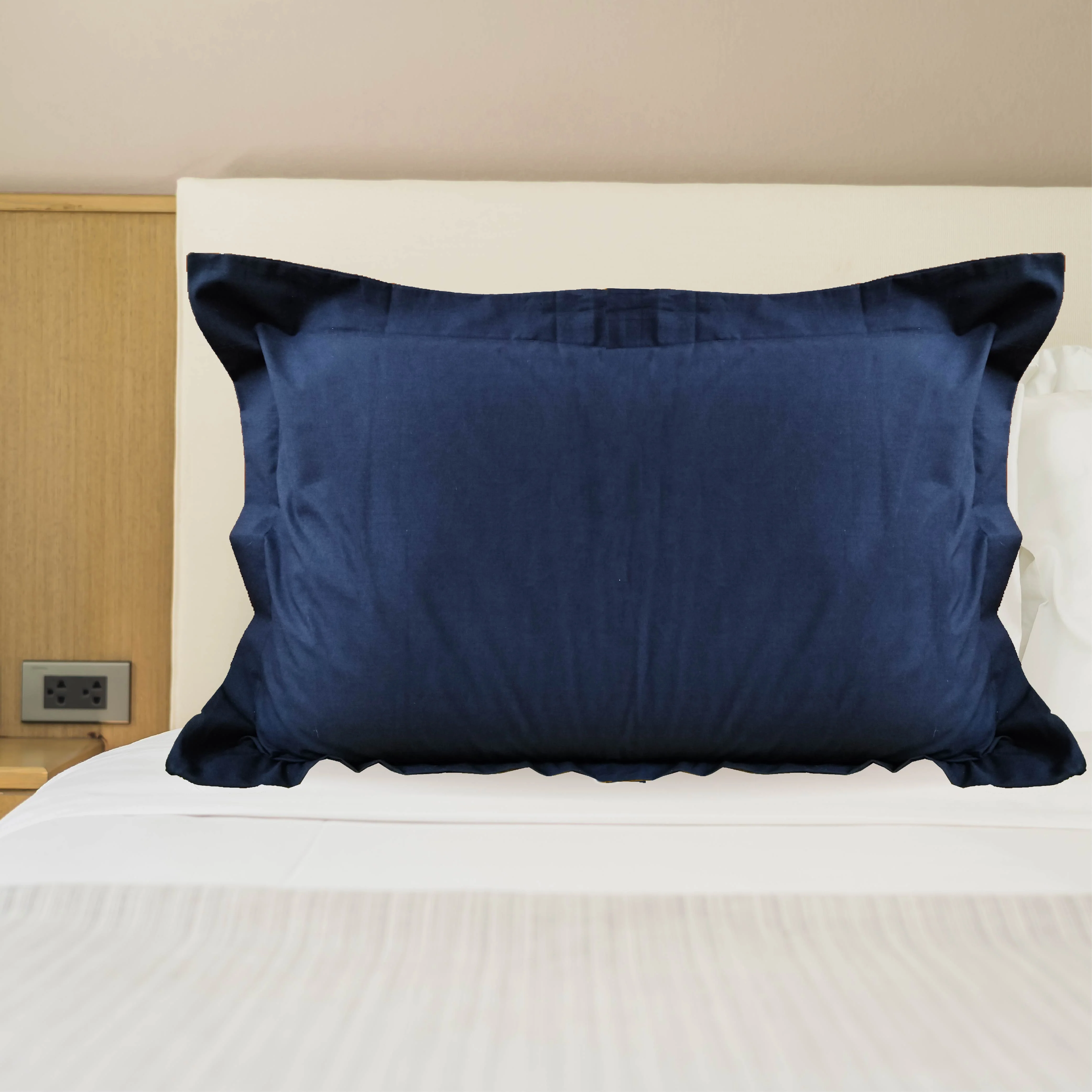 Classic 100% Cotton Bed Pillow Cover | Single - Image 14