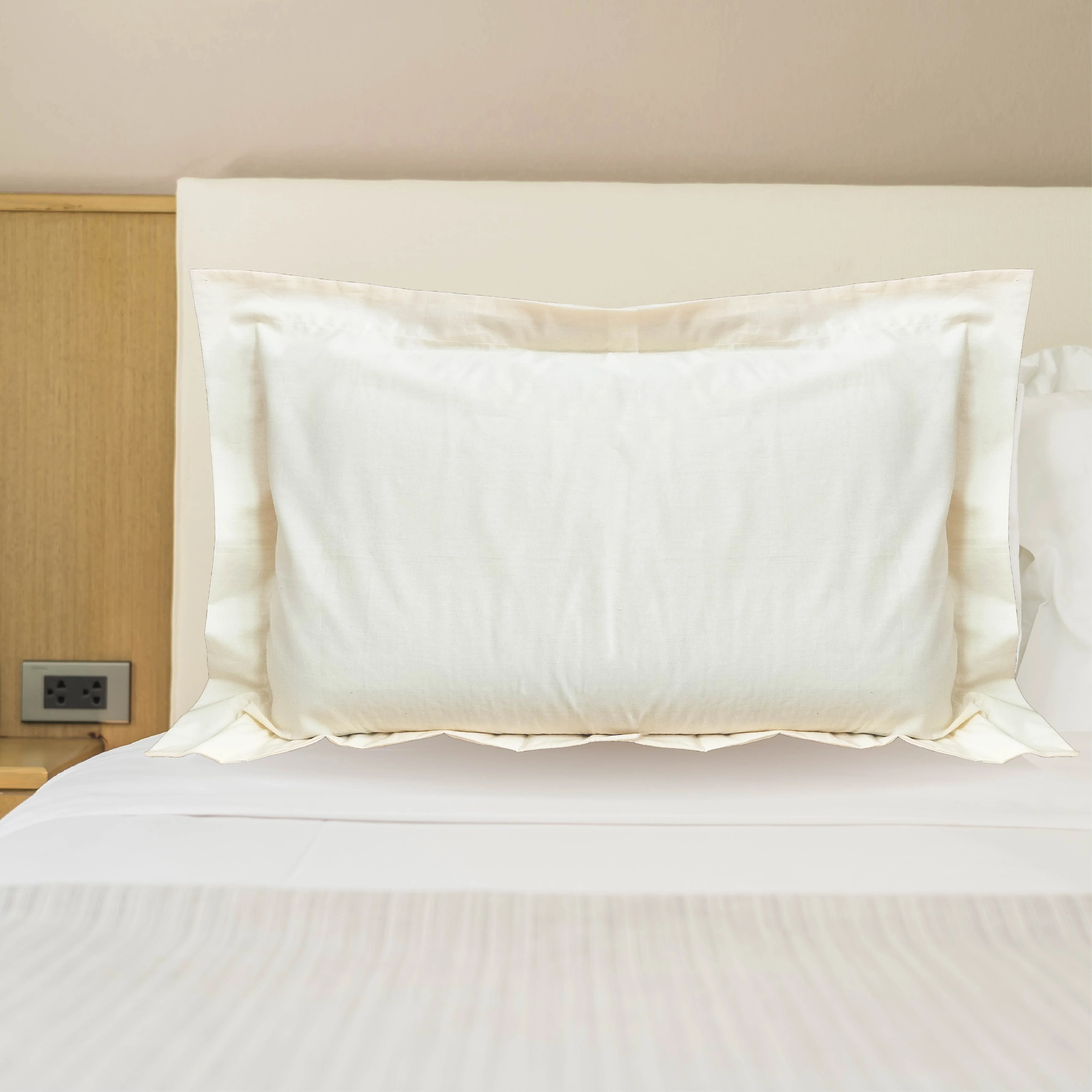 Classic 100% Cotton Bed Pillow Cover | Single - Image 20