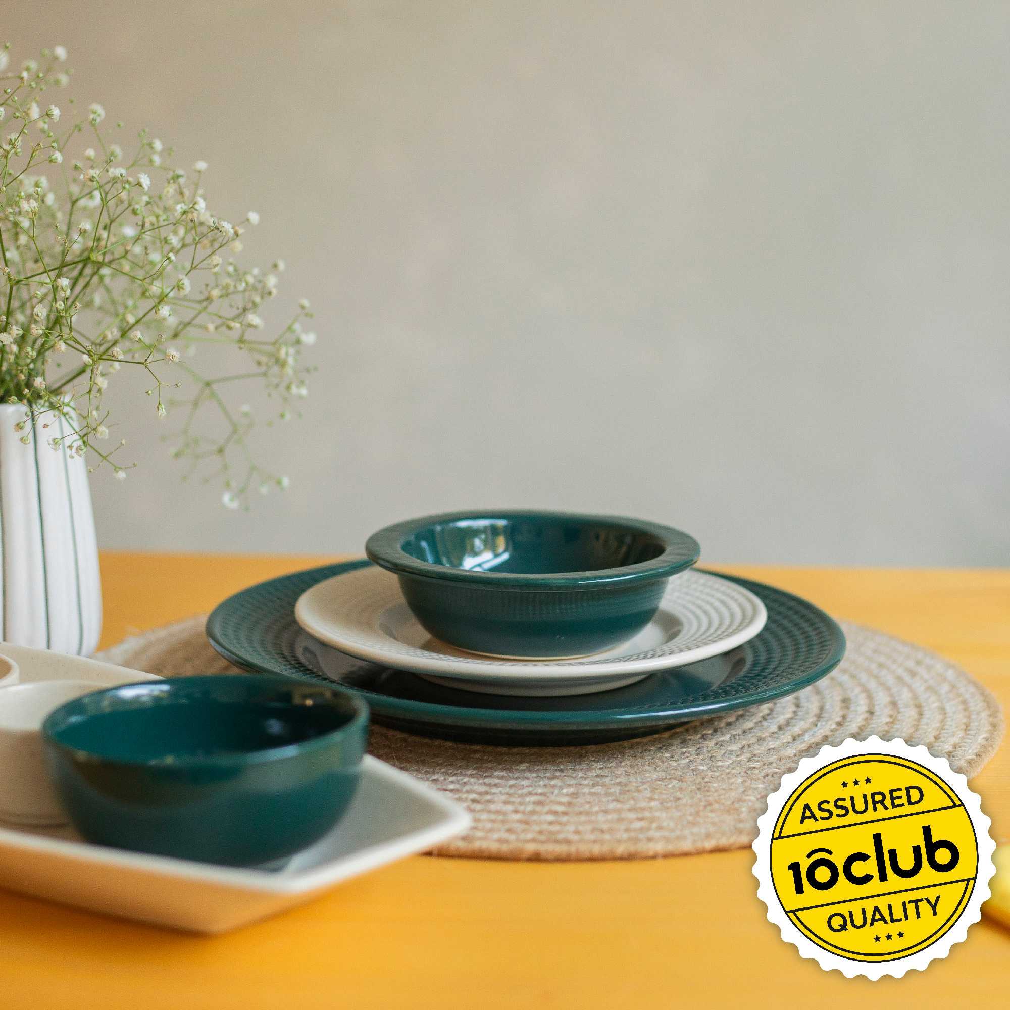 Classic Ceramic Serving Bowl | Set Of 2 - Image 5