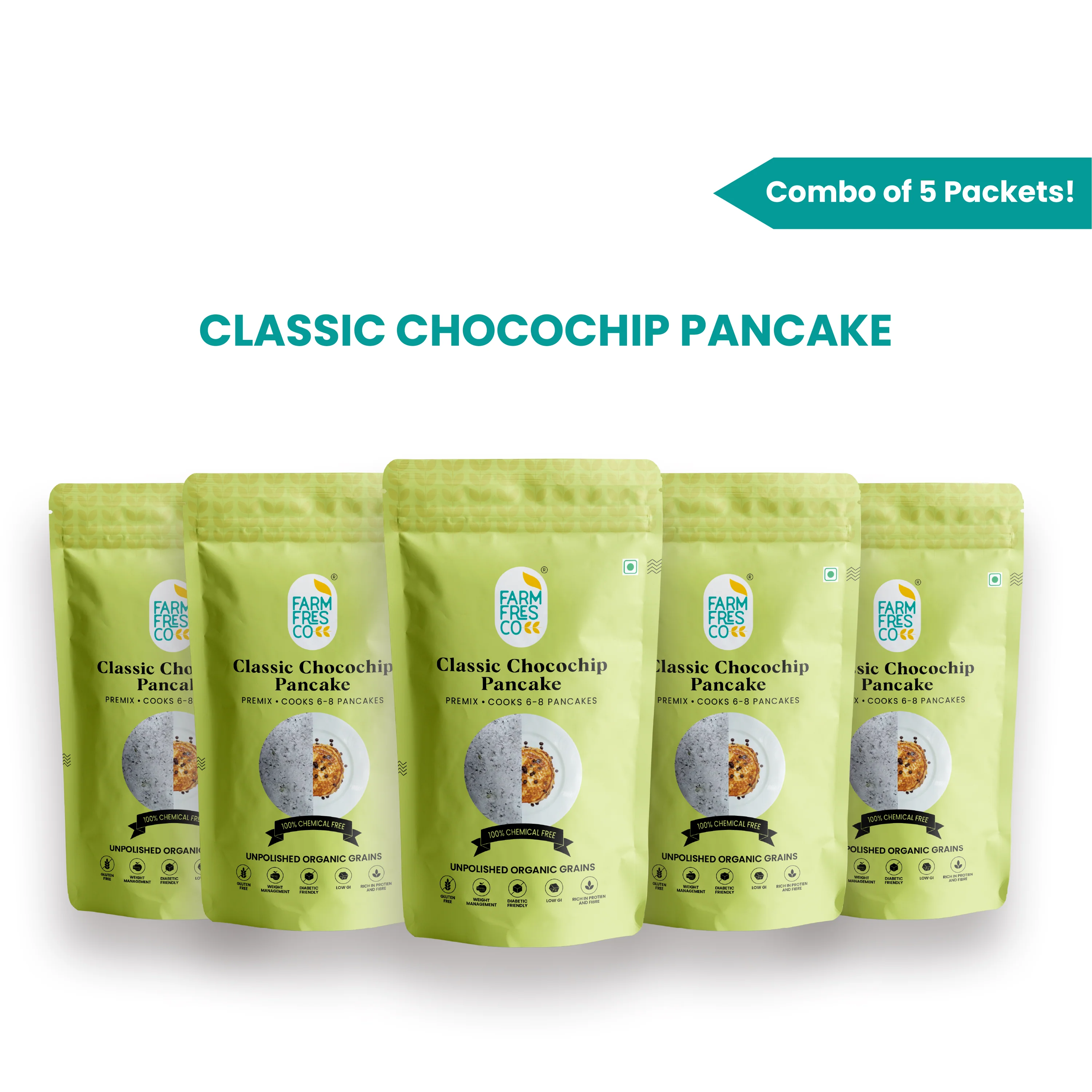 Classic Chocochips Millet Pancake | 165g, Pack of 1 - Image 15