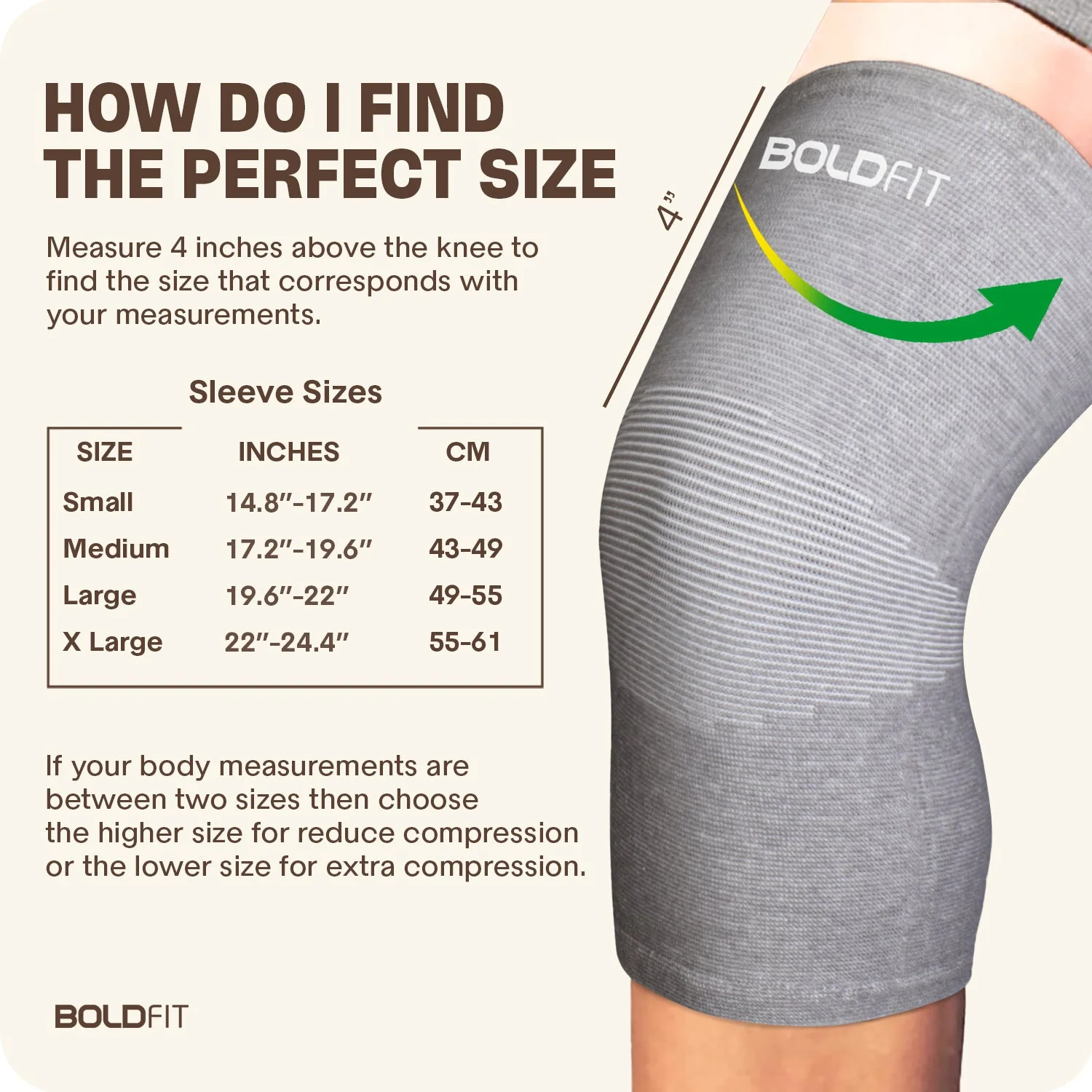 Classic Knee Sleeve - Grey - Image 9