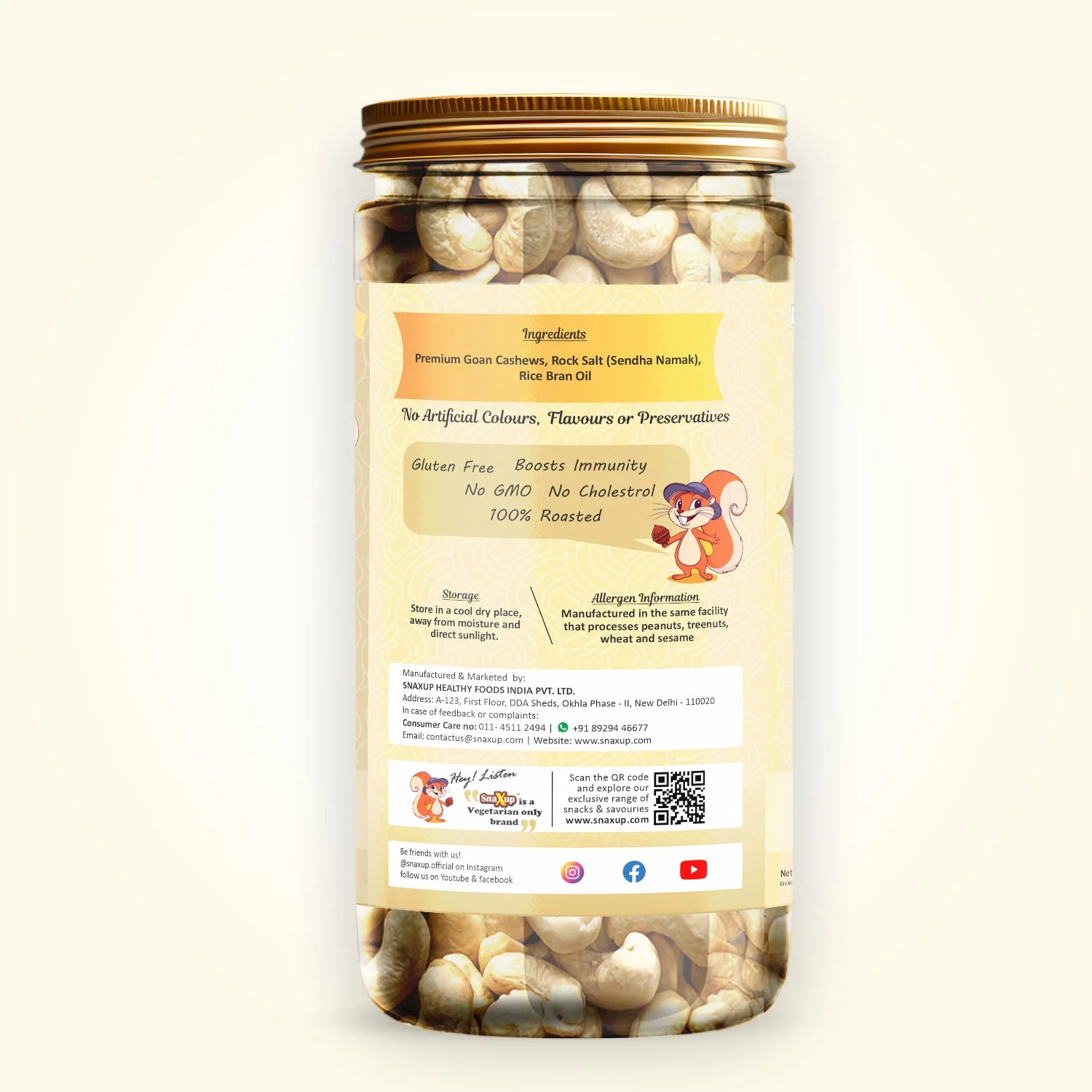 Classic Salted Cashews - Roasted - Image 2