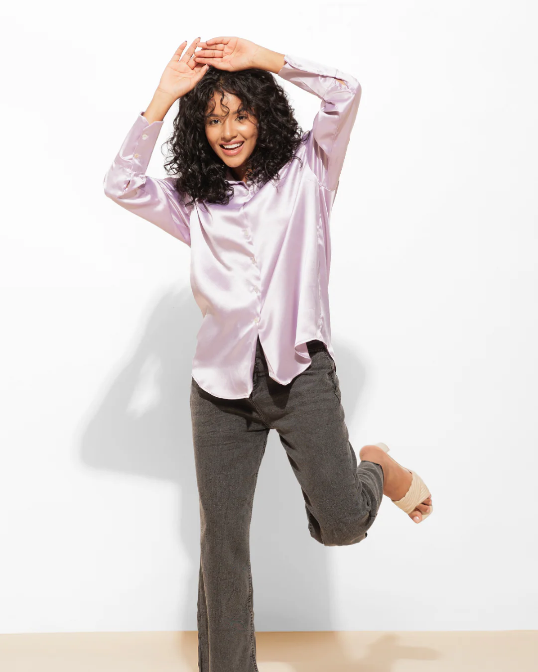 Classy Satin Shirt – Luxe & Polished Look - Image 21