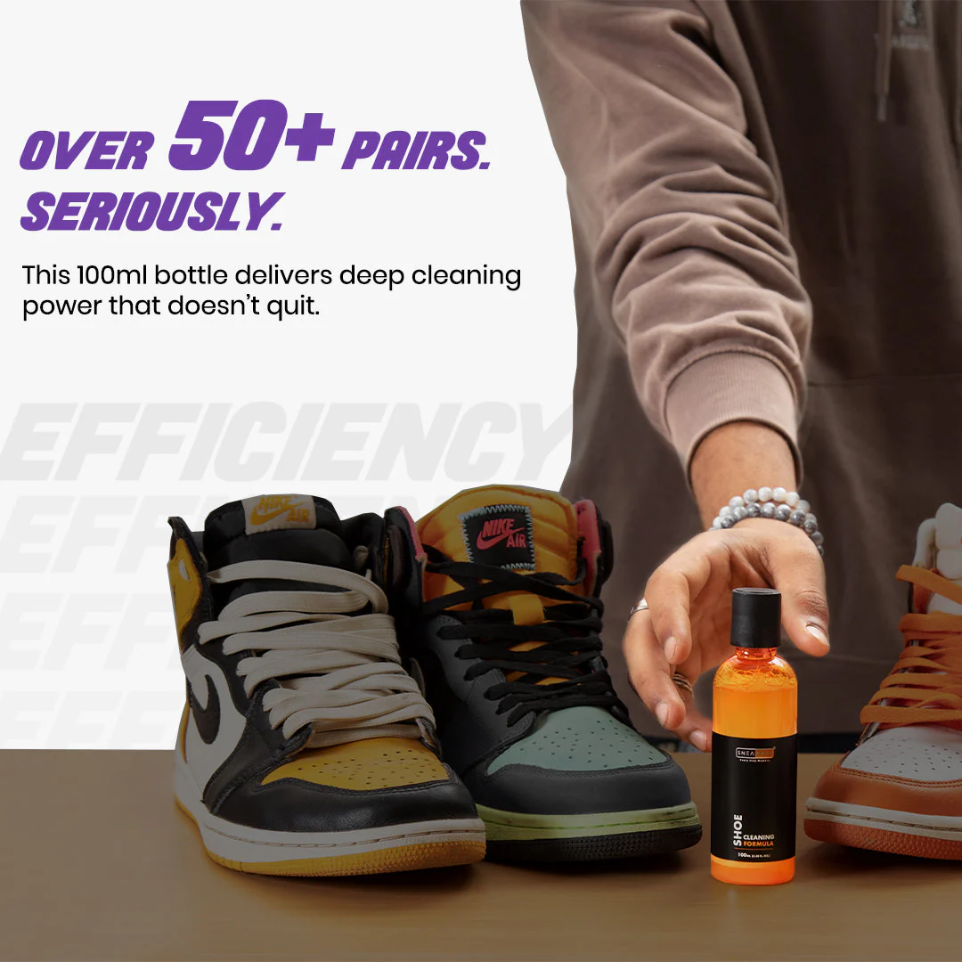 Cleaner | Shoe Cleaning Formula ( Peach Fragrance ) - Image 8