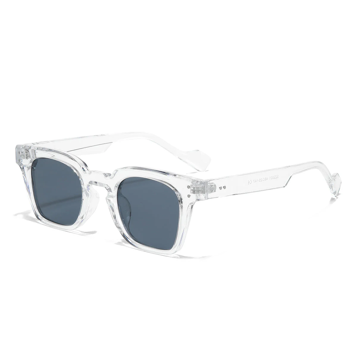 Clear Black SZ 2001 Square Sunglasses - Image 5