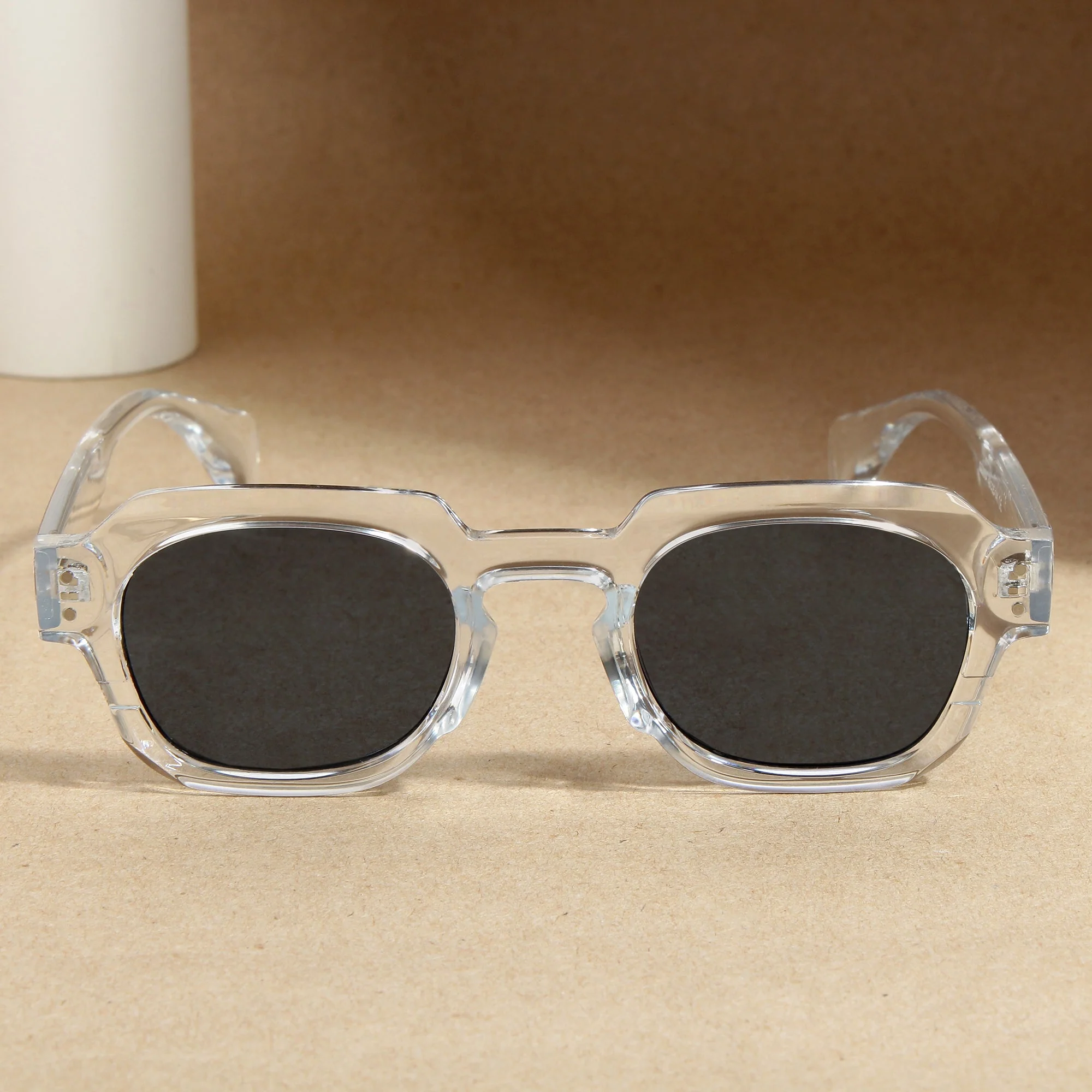 Clear Black SZ 2004 Round Sunglasses - Image 3