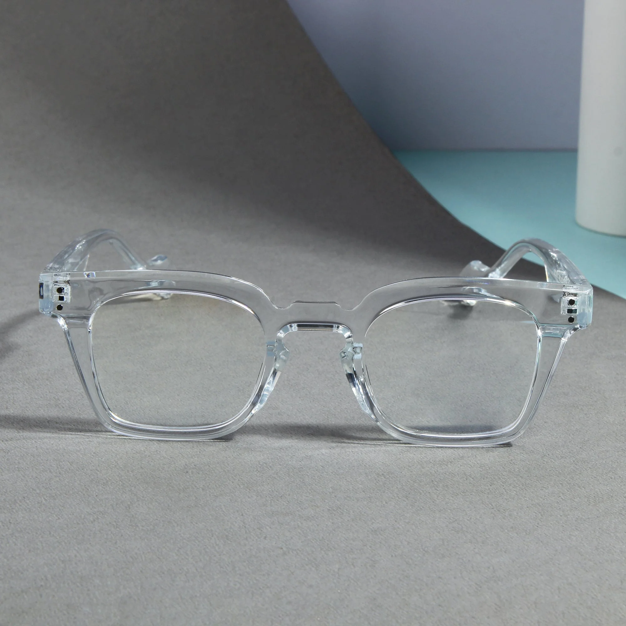Clear SZ 2001 Square Sunglasses - Image 3