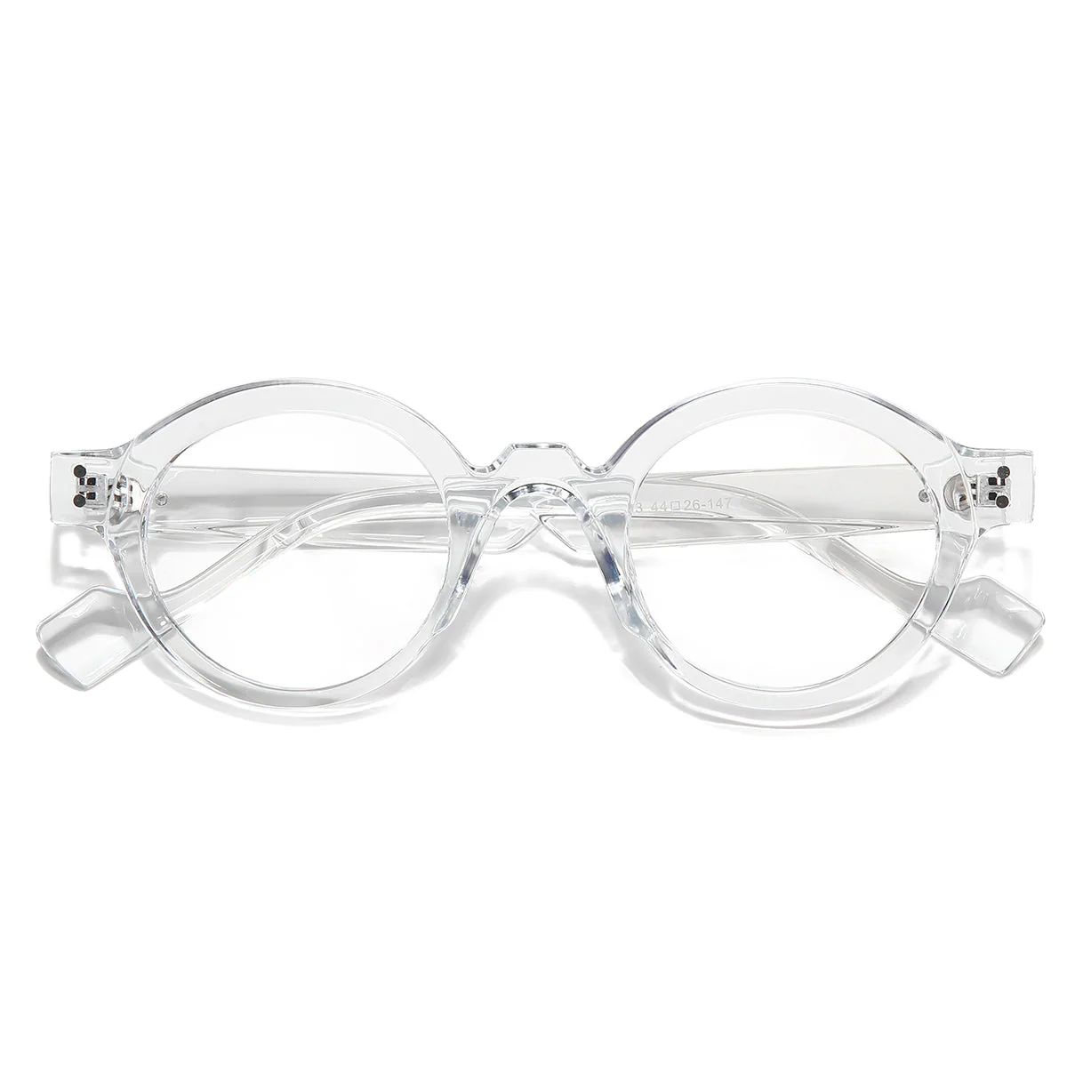 Clear SZ 2003 Round Sunglasses - Image 7