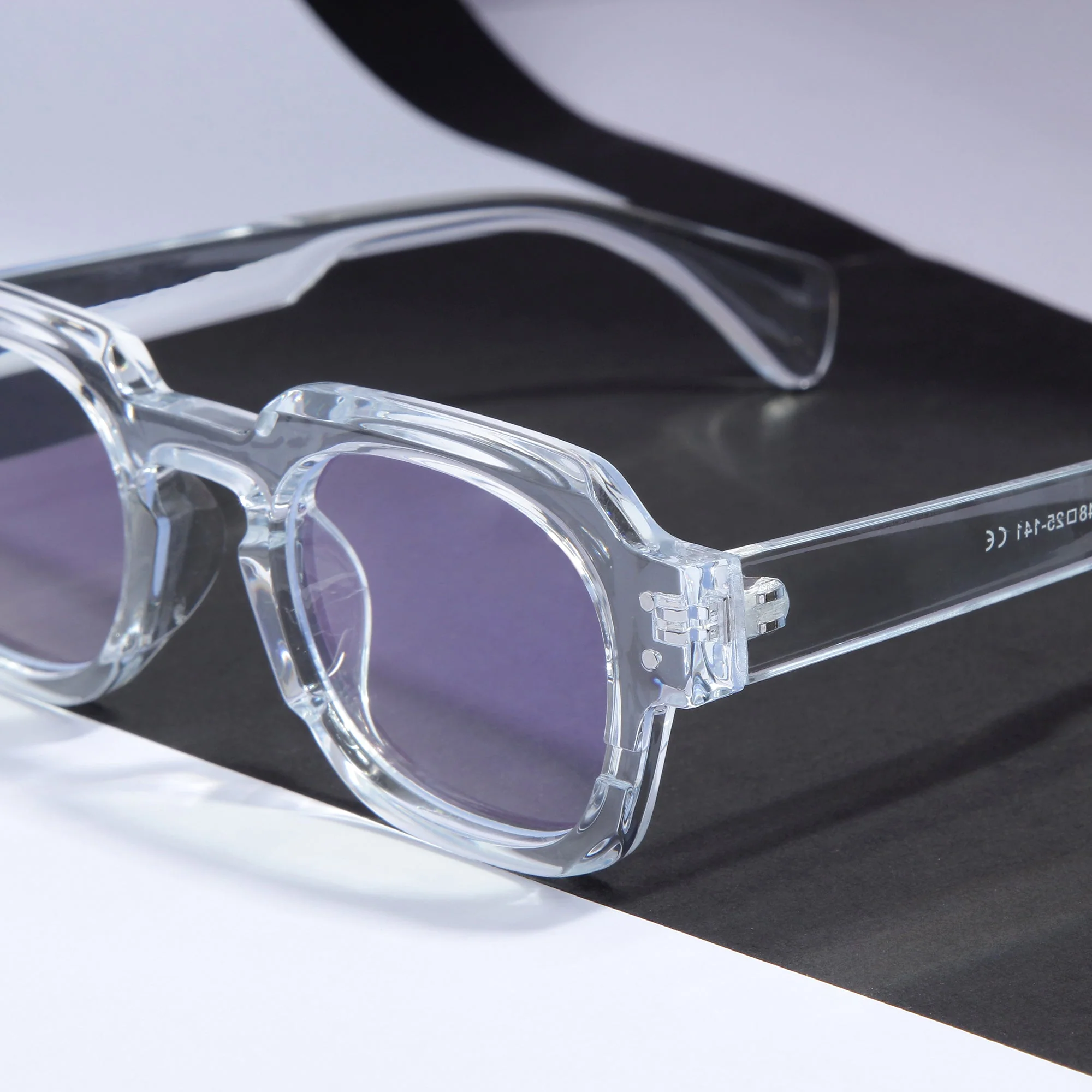 Clear SZ 2004 Round Sunglasses - Image 2