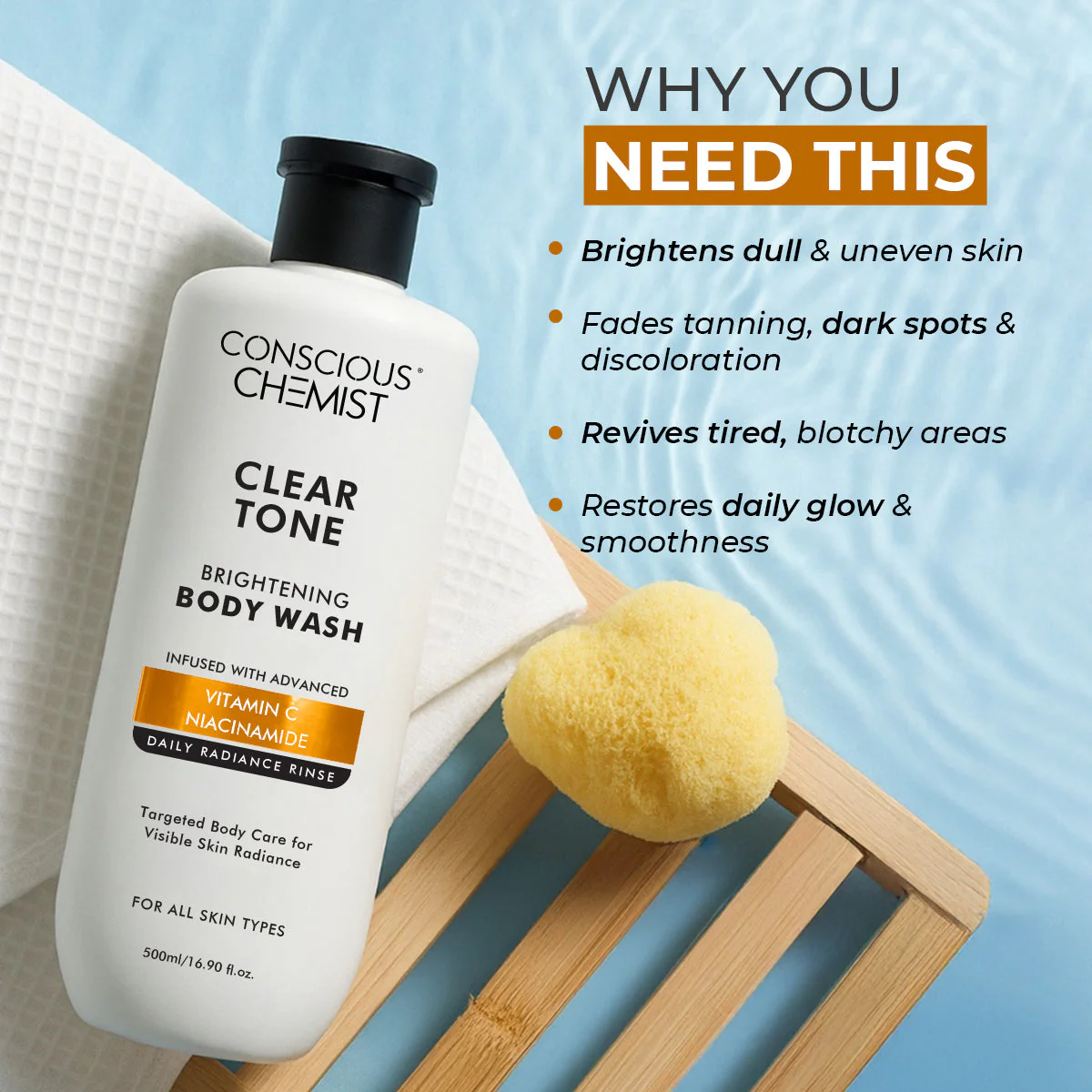 Clear Tone Brightening Bodywash - Image 4