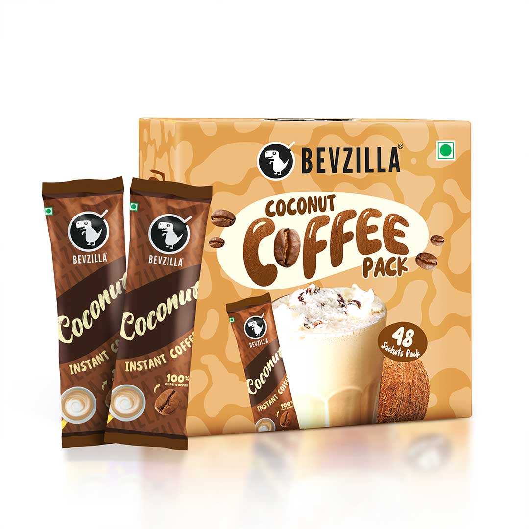 Coconut Coffee Powder Sachets - Image 3