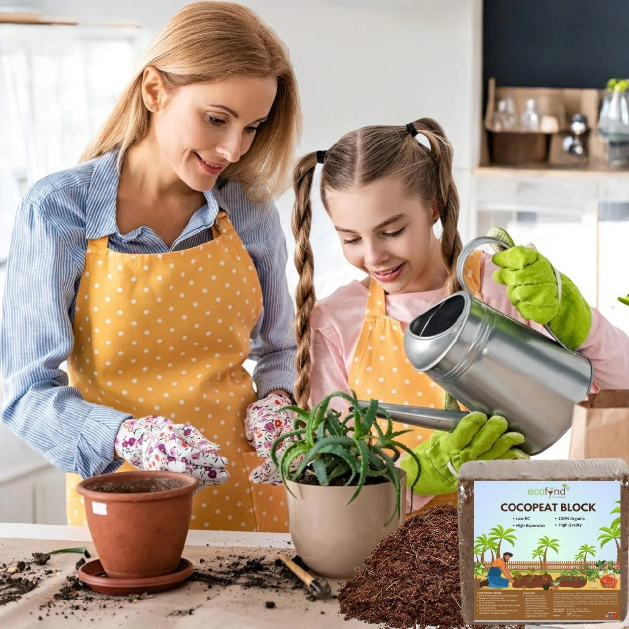 Cocopeat Block for Home Garden - Image 7