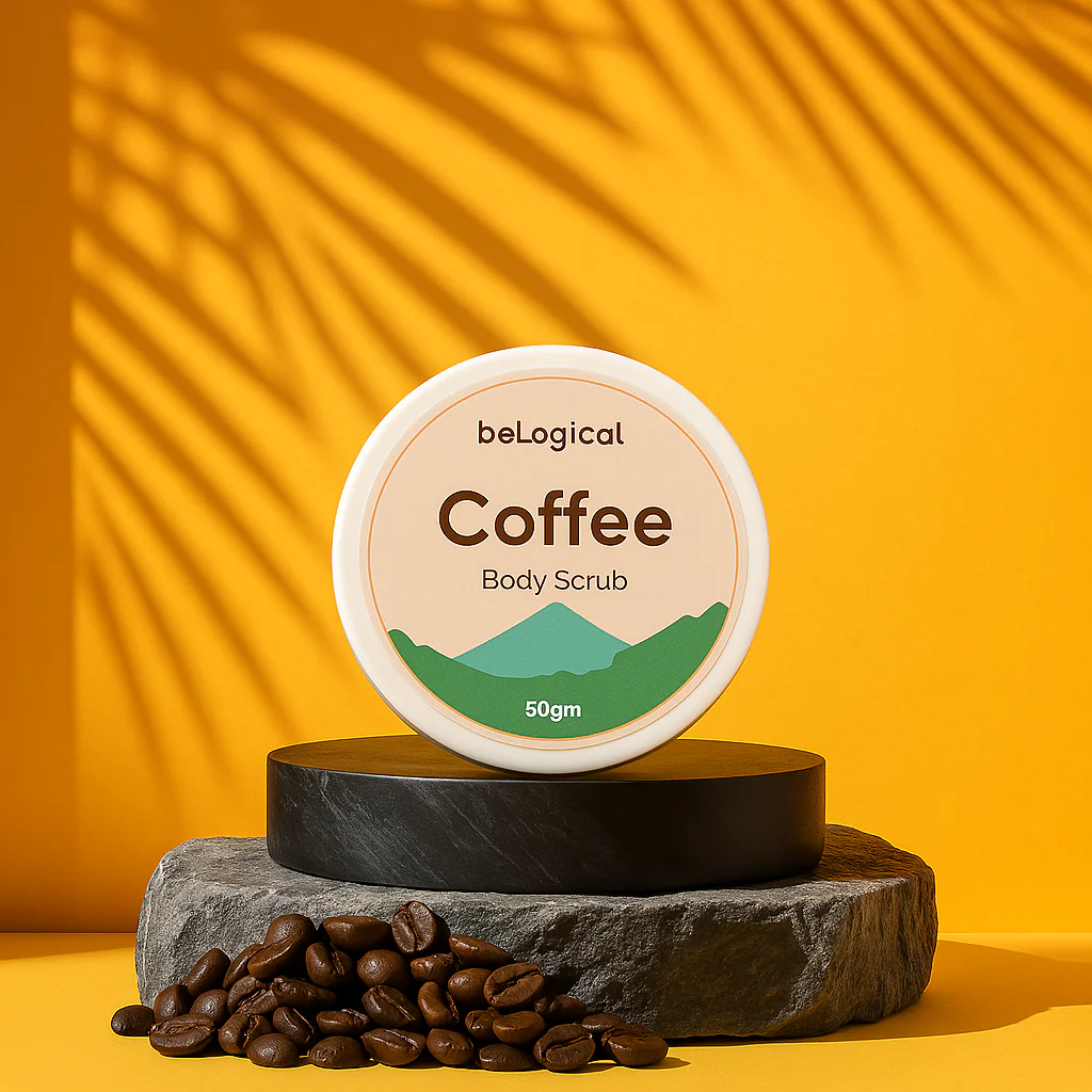 Coffee Body Scrub | Exfoliating and Moisturizing | Gentle Exfoliator | Caffeine | 50g