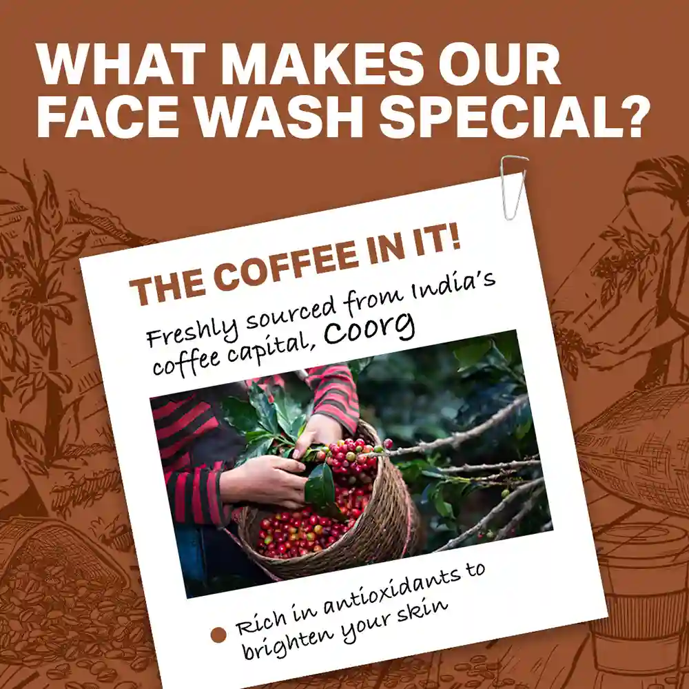 Coffee Face Wash, 100g - Image 3