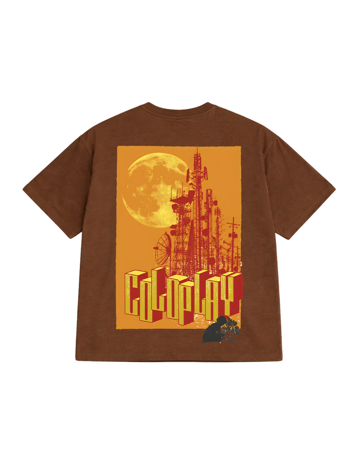 Coldplay modern oversize t-shirt
