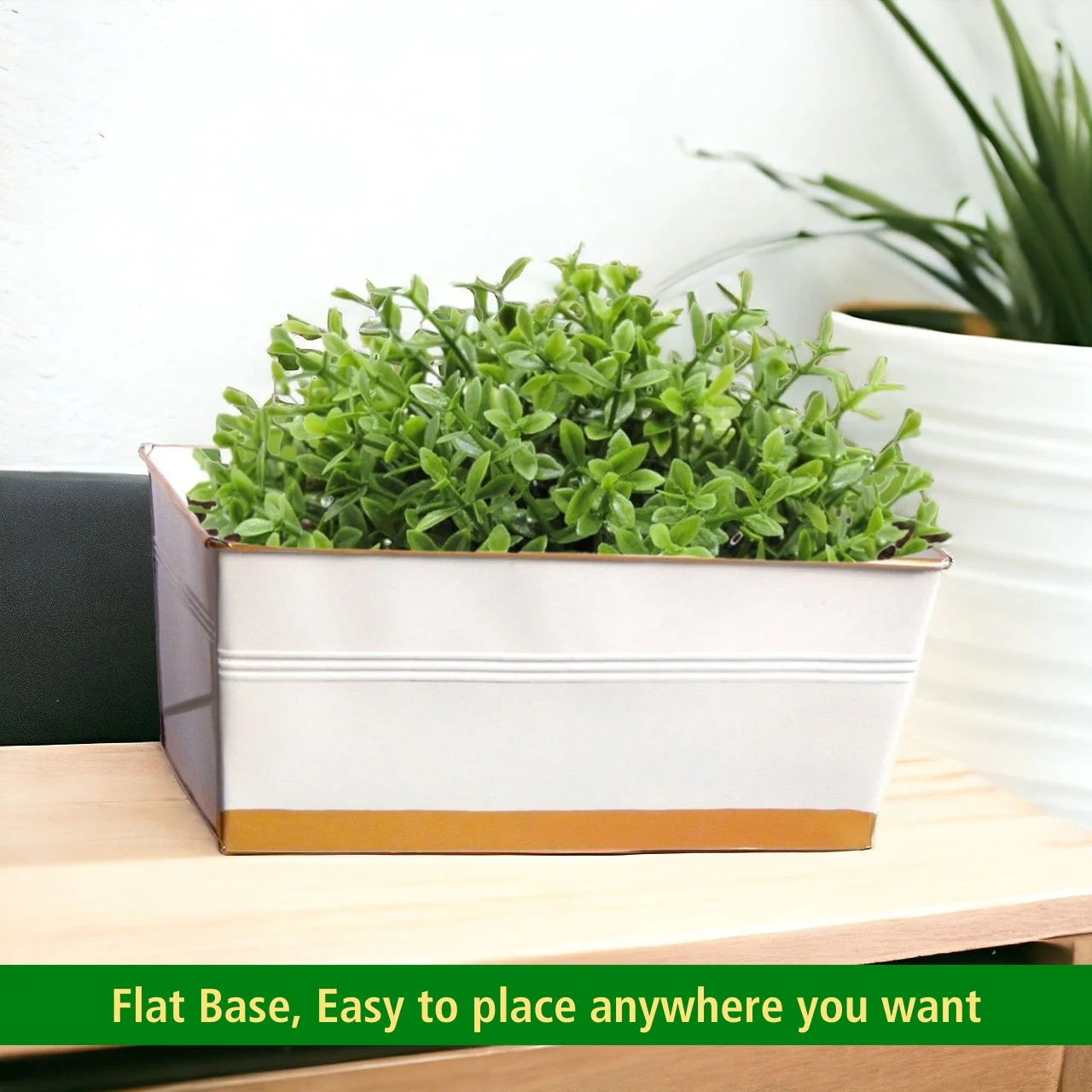 Color Bloom Railing Planter Set of 6 – Urban Garden Chic - Image 7