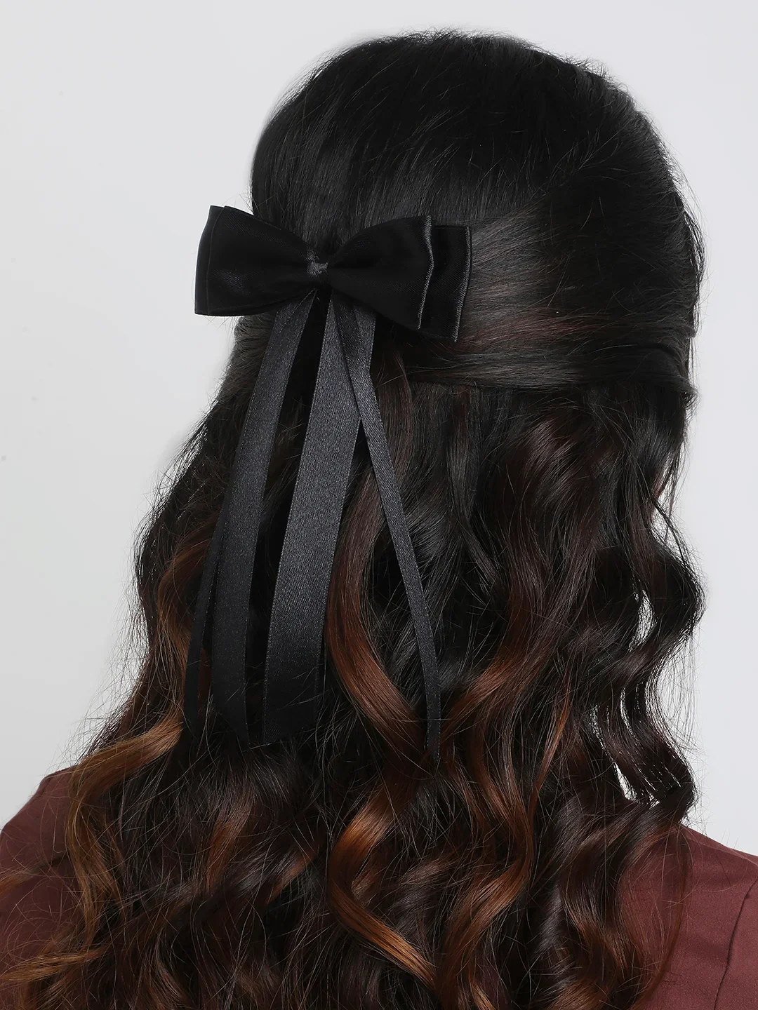 Colorful Hair Bows for Women & Kids - Satin Style Collection - Image 19