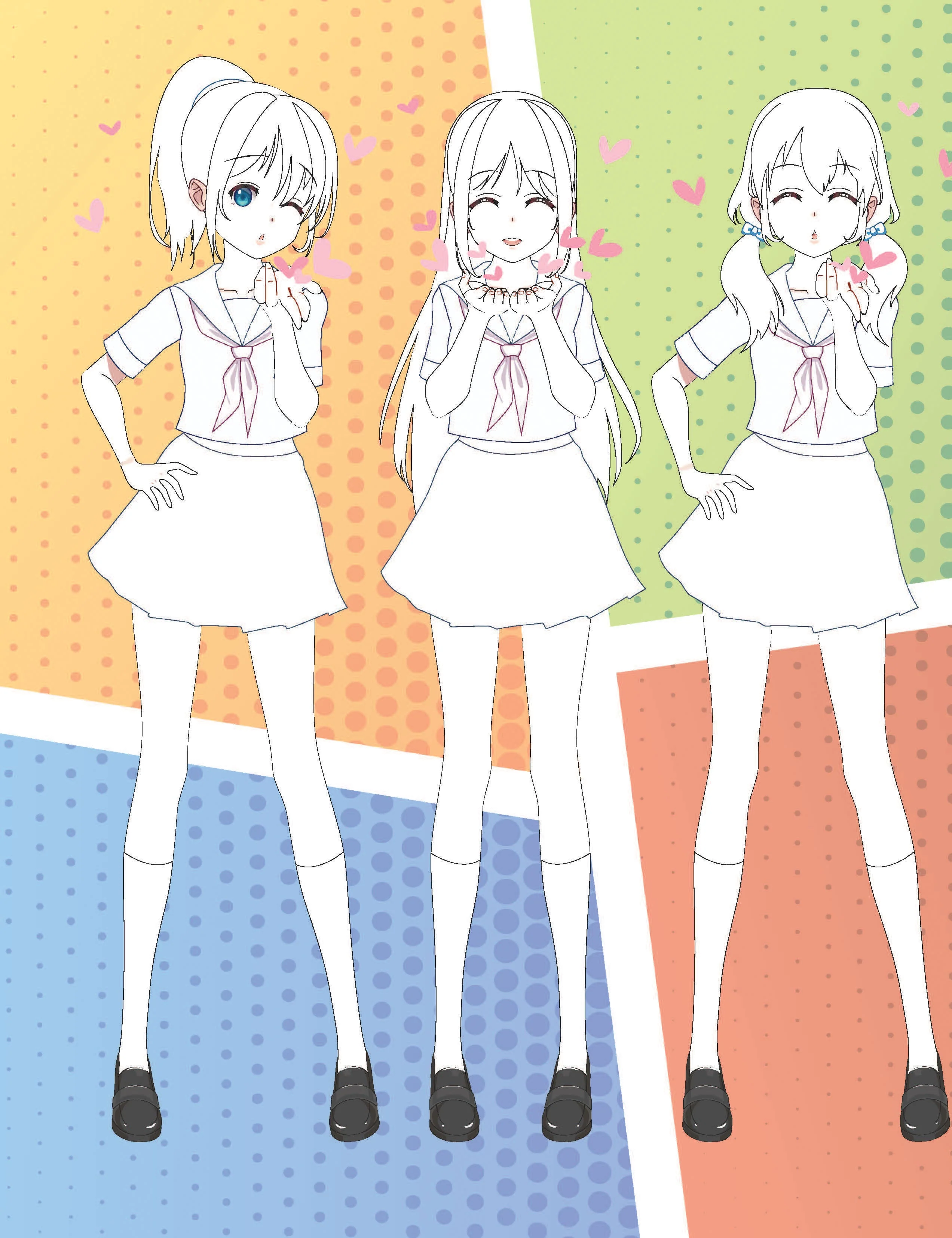 Colour Your Own Manga Book 1 With Free Manga Colouring Poster Age 4+ - Image 9