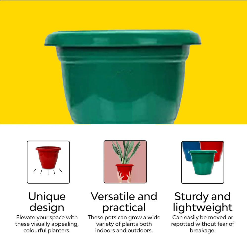 Coloured Garden Pots | Set Of 2 - Image 11