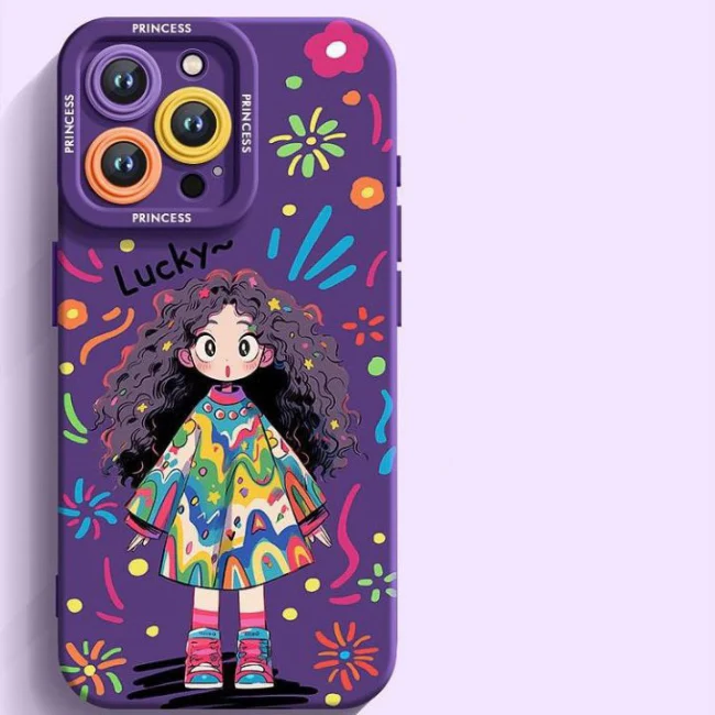 Colourful & Stylish Protective Cover For Girls - Princess - Image 3