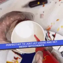 COMBO : DIY Fluid Wheel Art Kit & DIY Fluid String Art Kit - Image 8