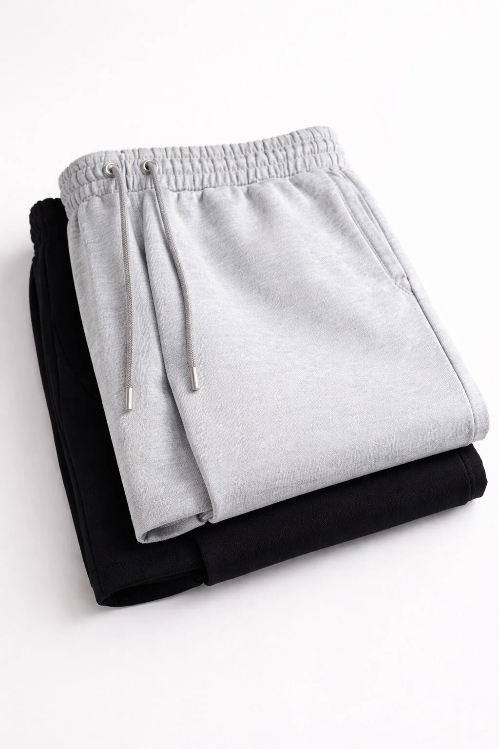 Combo: Grey and Black Shorts