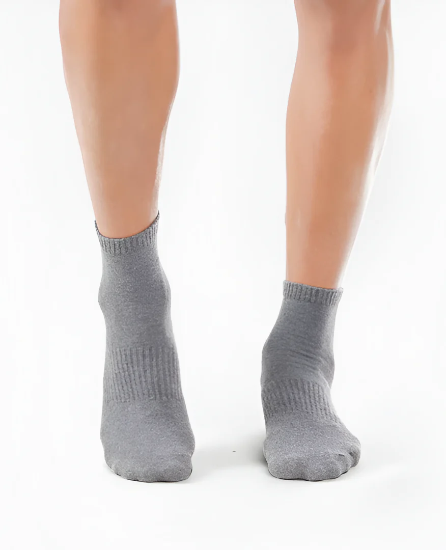 Combo Solid Ankle Socks 2 Pairs - Image 2