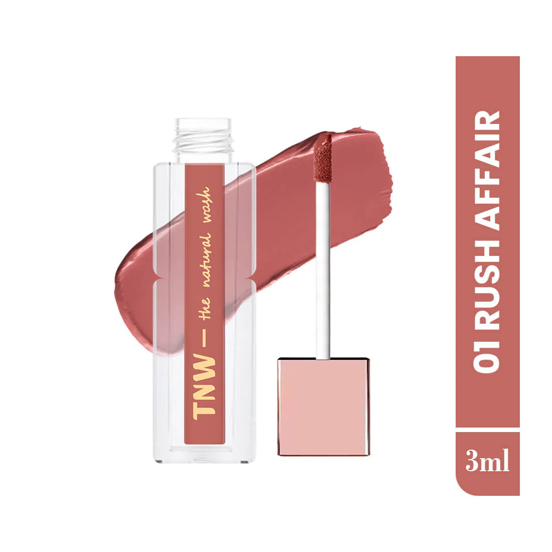 Comfy Matte Liquid Lipstick | 01 Rush Affair | Weightless, Hydrating & Long-Wear | Shea Butter, Hyaluronic Acid & Jojoba Oil | Paraben-Free | 3ml - Image 48